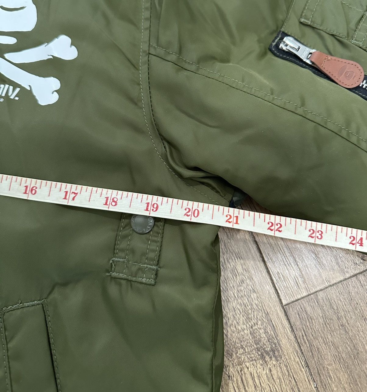 Aape AAPE by A Bathing Ape Olive Green Bomber Jacket Size US M / EU 48-50 / 2 - 7 Thumbnail