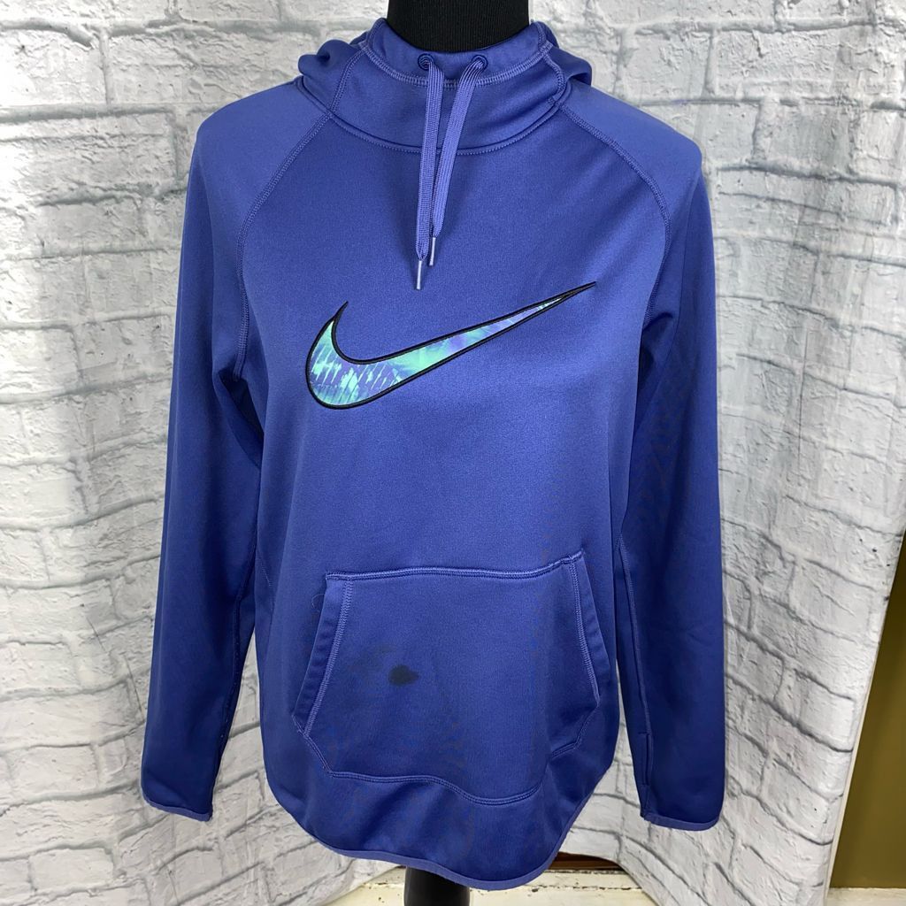 Nike Nike drifit Longsleeve hoodie purple size small women Size S / US 4 / IT 40 - 1 Thumbnail