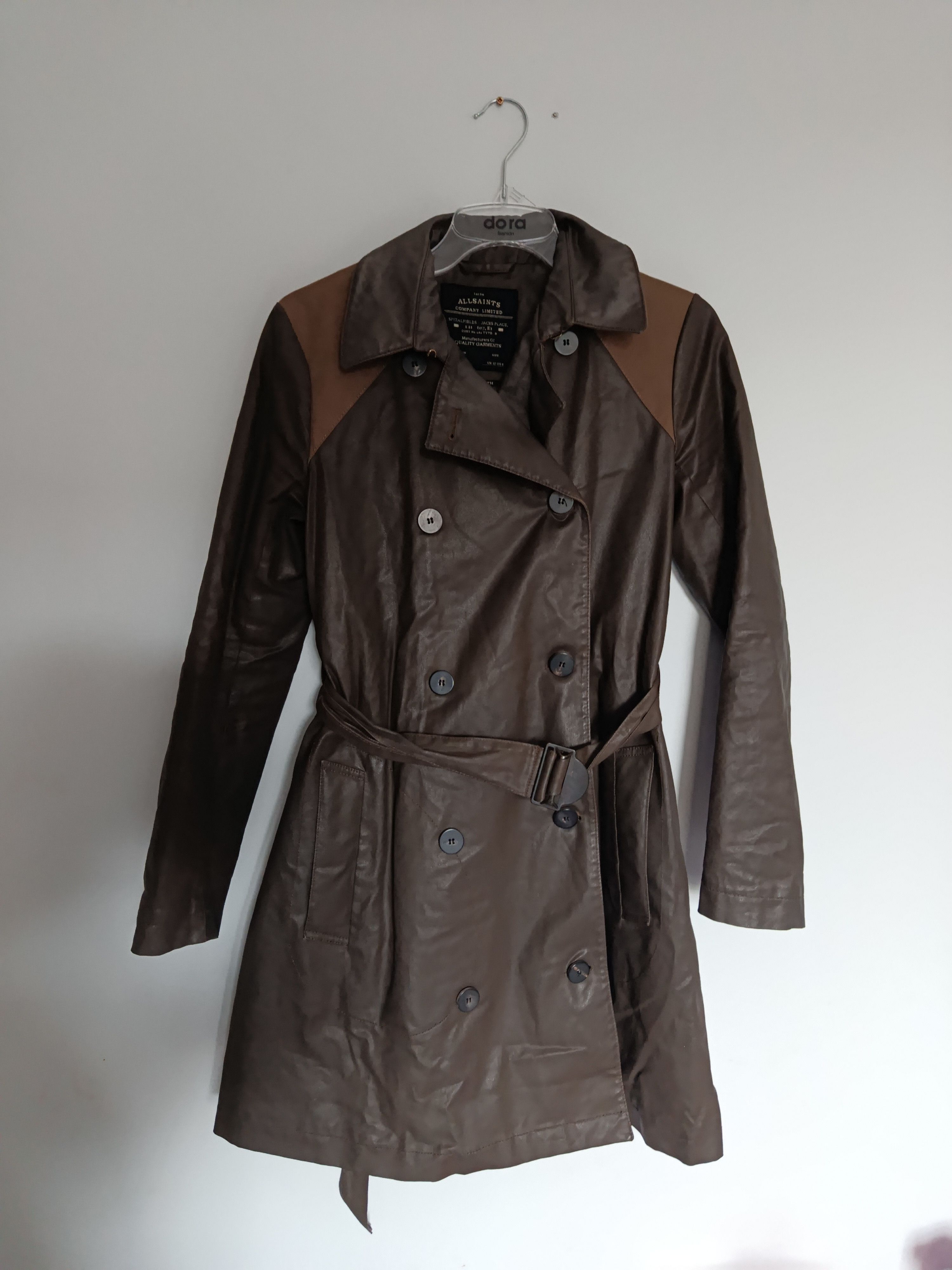 Allsaints AllSaints Vintage double-breasted coat Size L / US 10 / IT 46 - 1 Thumbnail