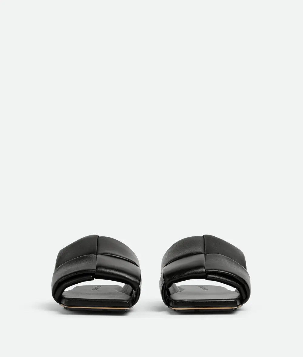 Bottega Veneta o1n1vont1125 Patch Flat Mule in Black Size US 5.5 / IT 35.5 - 2 Thumbnail