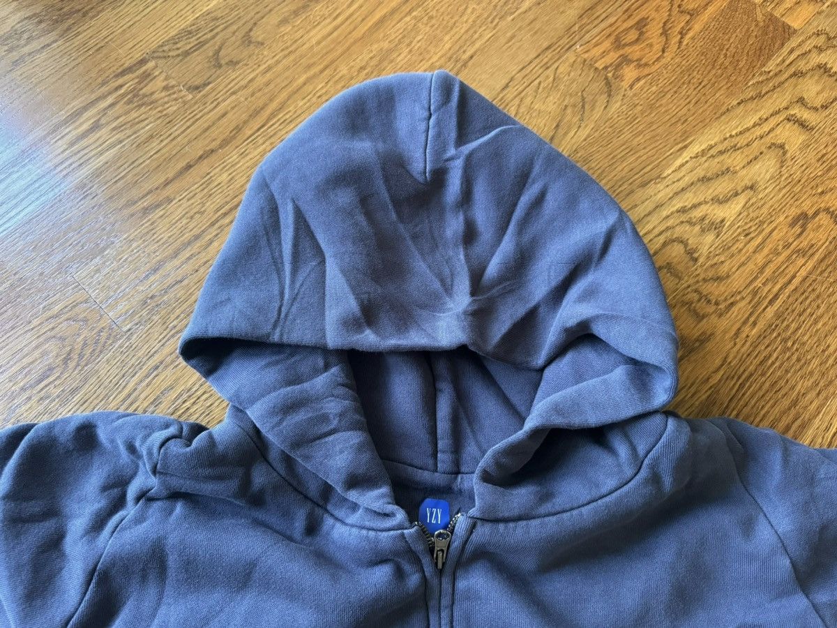 Yeezy XL Gap Yeezy Zipper Hoodie Navy Blue Kanye West Zip-Up Size US XL / EU 56 / 4 - 4 Thumbnail