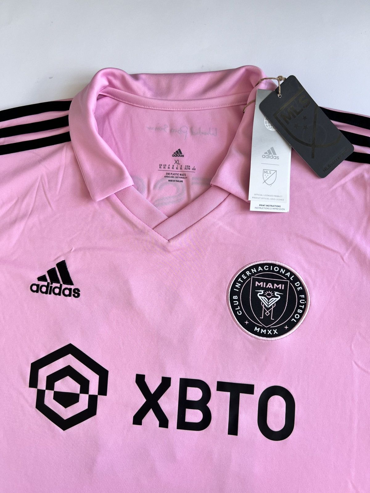 Adidas Jersey Adidas Inter Miami Messi size XL Size US XL / EU 56 / 4 - 3 Thumbnail