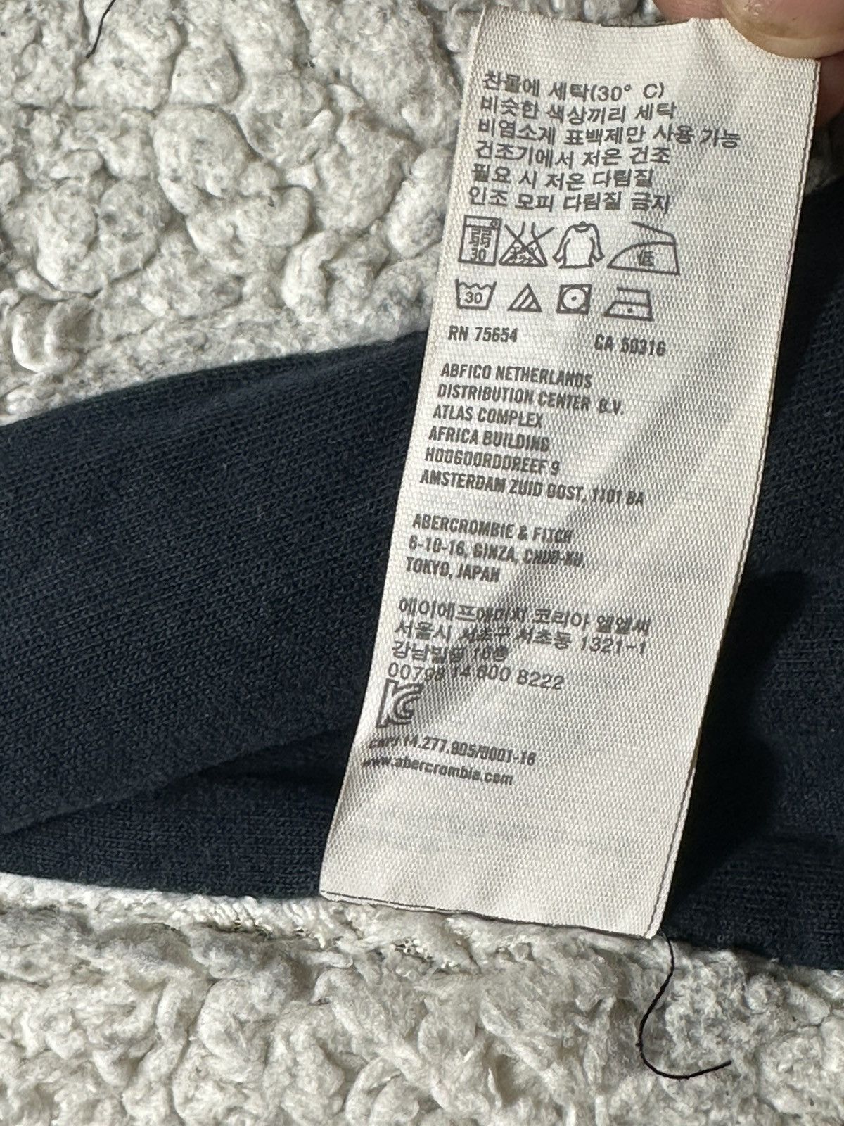 Abercrombie & Fitch Abercrombie & Fitch full-zip hoodie Size US L / EU 52-54 / 3 - 12 Thumbnail