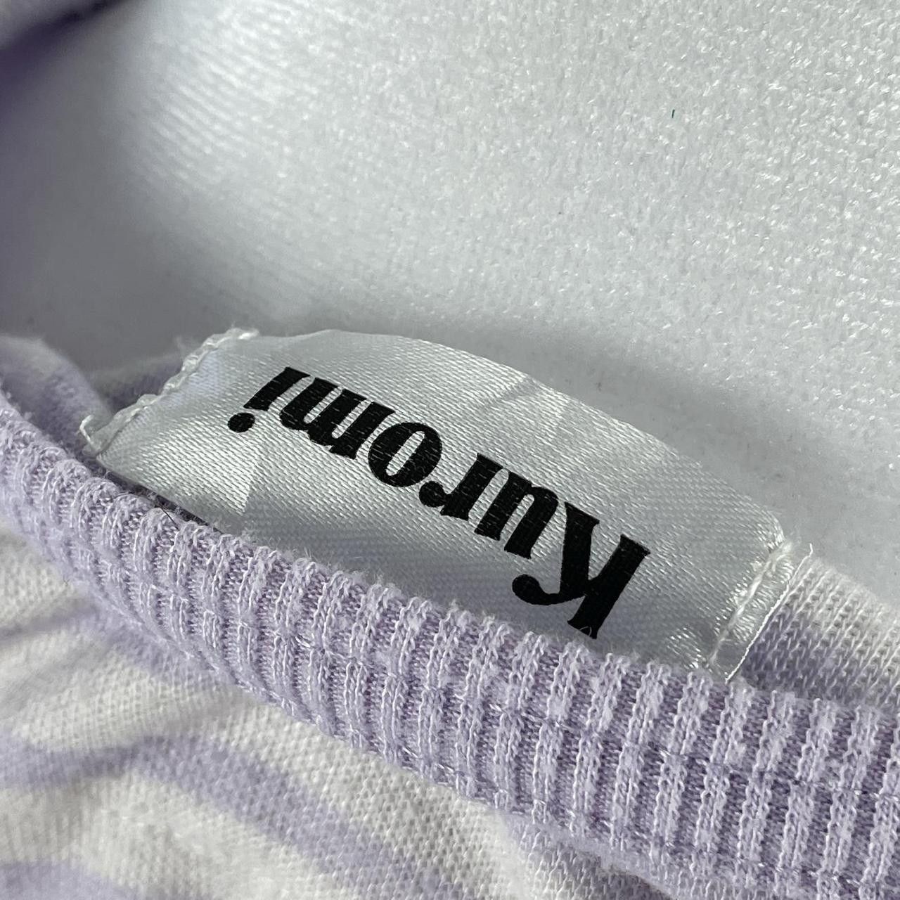 Other ✩ Sanrio Striped Kuromi Lilac Girly Kuromi Long Sleeve Tee Size S / US 4 / IT 40 - 5 Thumbnail