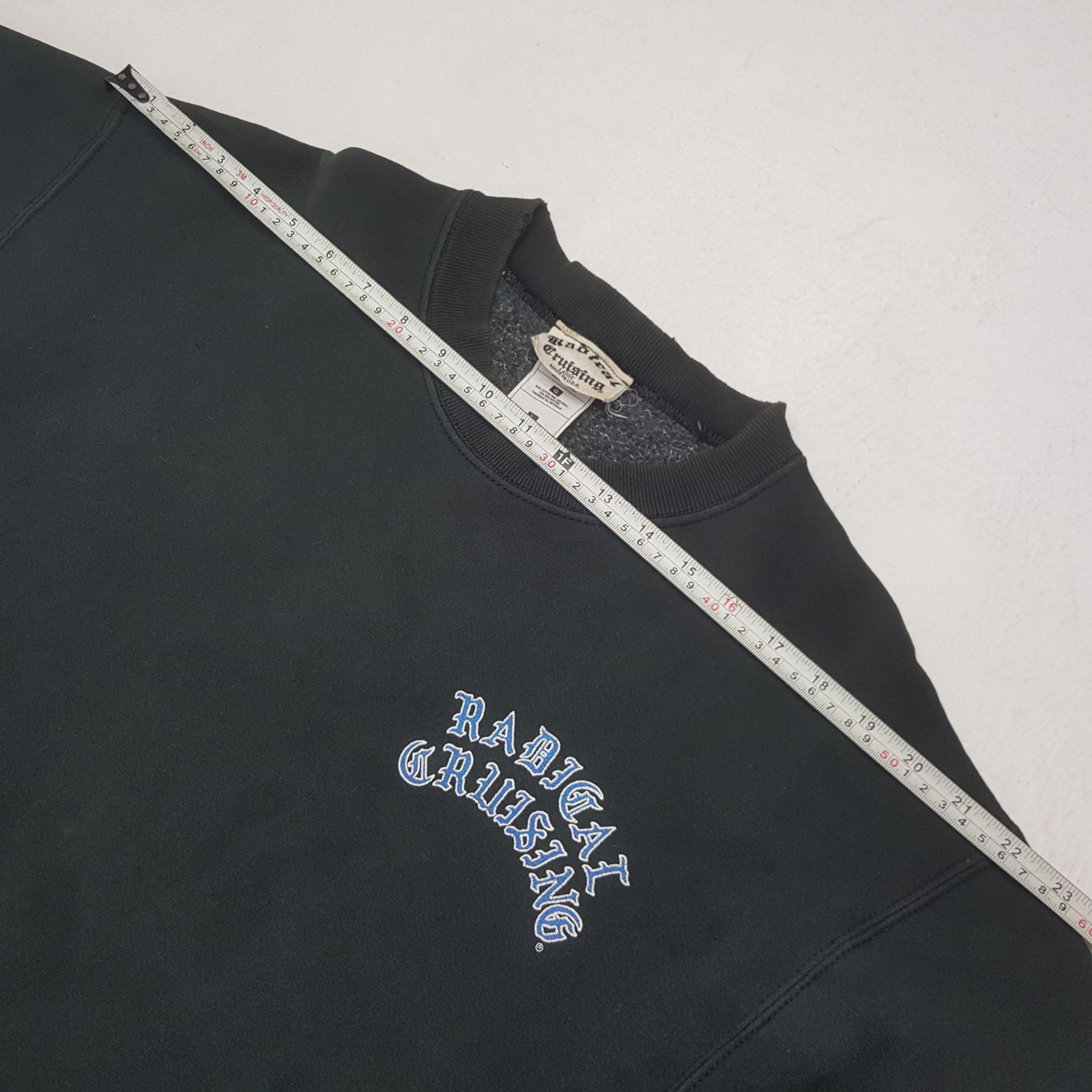 Vintage Vintage Radical Cruising Hip-hop Style Sweatshirt C289N15 Size US M / EU 48-50 / 2 - 8 Thumbnail