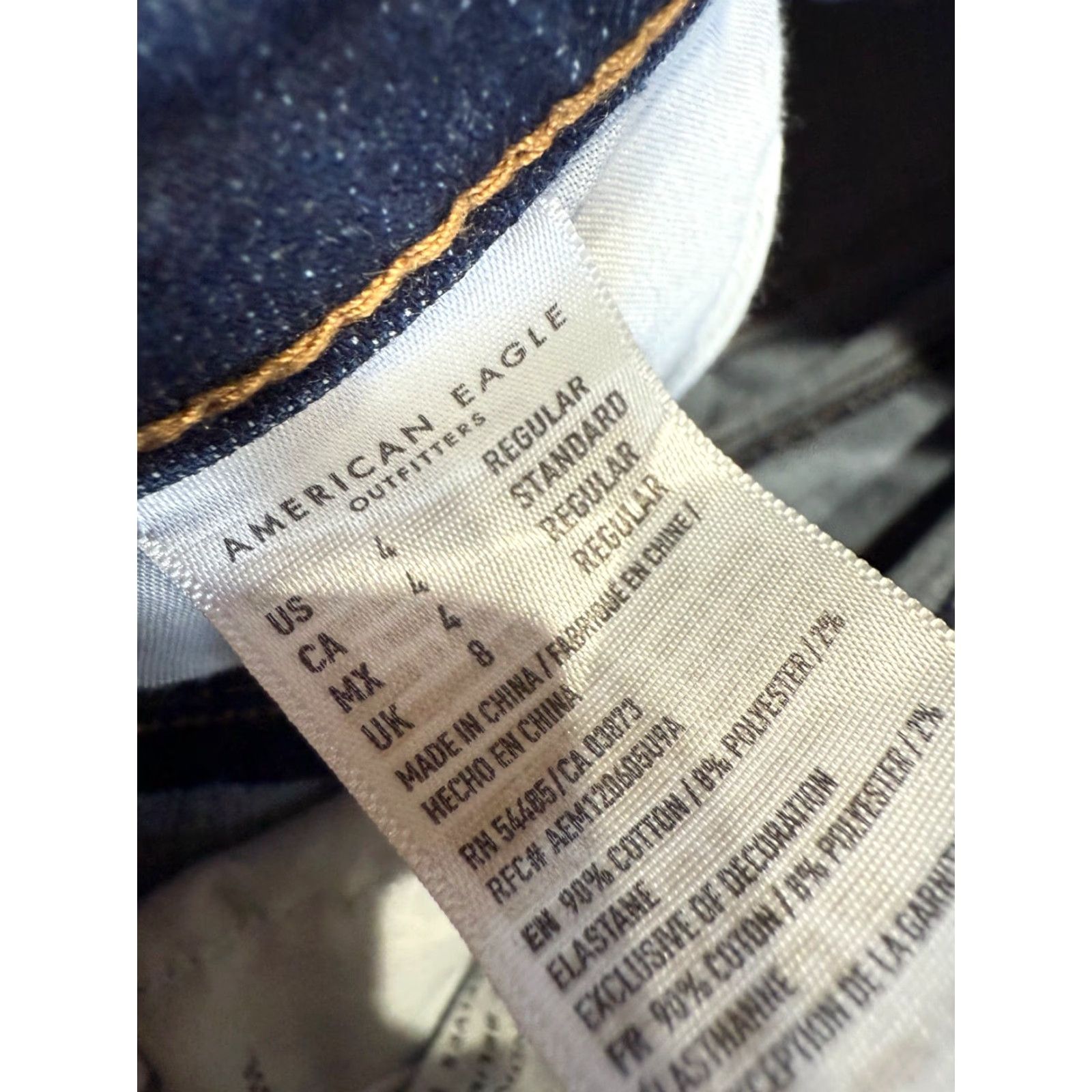 American Eagle Outfitters American Eagle Women's Jeans & Shorts Size 4 Blue Denim Lot Of 2 Jegging Cutoff Size 27" / US 4 / IT 40 - 7 Thumbnail