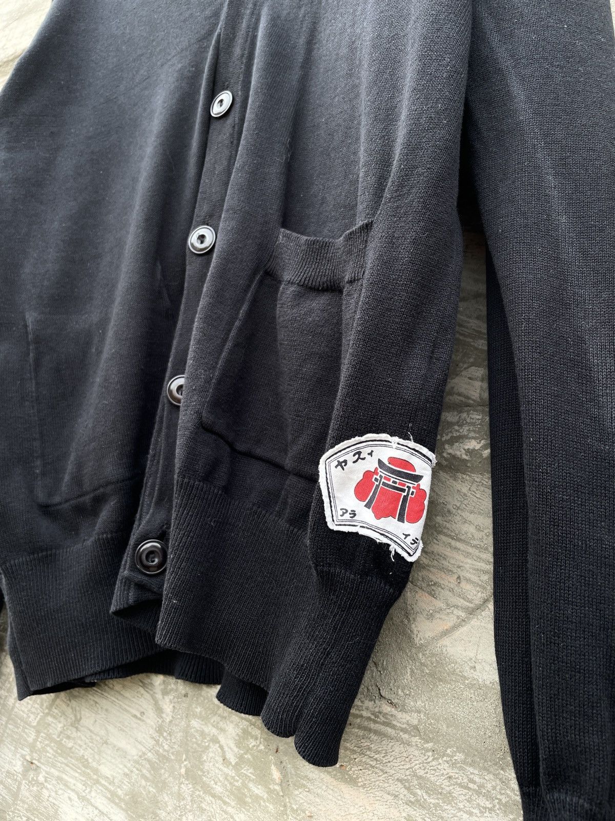 Evisu × Japanese Brand × Vintage Vintage Evisu Genes Button Up Cardigan Size US L / EU 52-54 / 3 - 7 Thumbnail