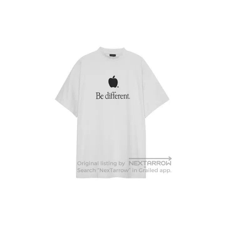 Balenciaga Balenciaga Be Different Graphic T. Size US M / EU 48-50 / 2 - 1 Thumbnail