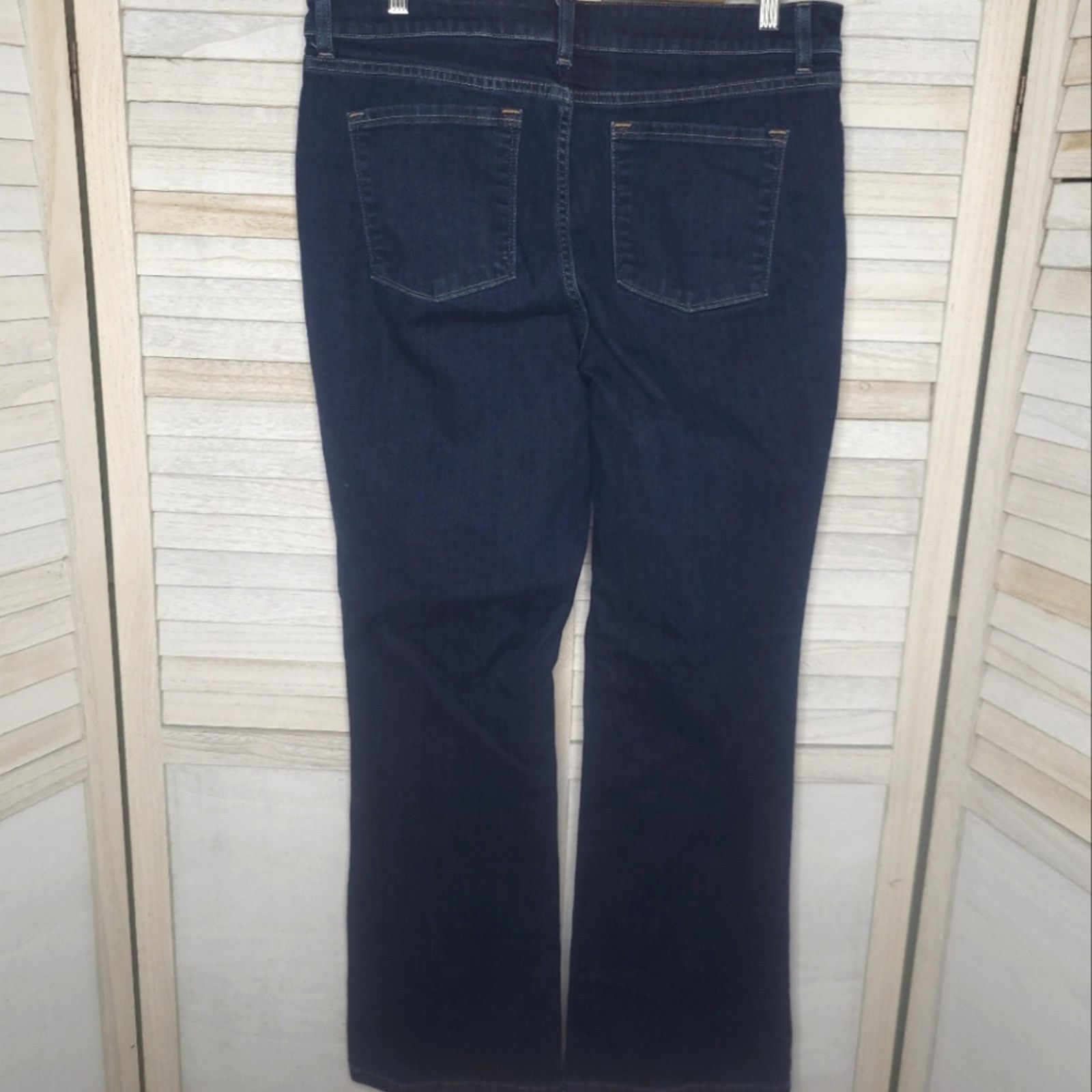 L.L. Bean LL Bean Favorite Fit Womens 16 Medium Tall Jeans High Rise Size 34" / US 12 / IT 48 - 5 Thumbnail