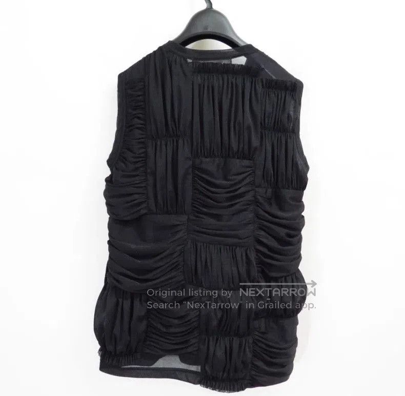 Comme des Garcons Comme des Garcons 2024SS Pleated Sleeveless Top. Size US S / EU 44-46 / 1 - 2 Thumbnail