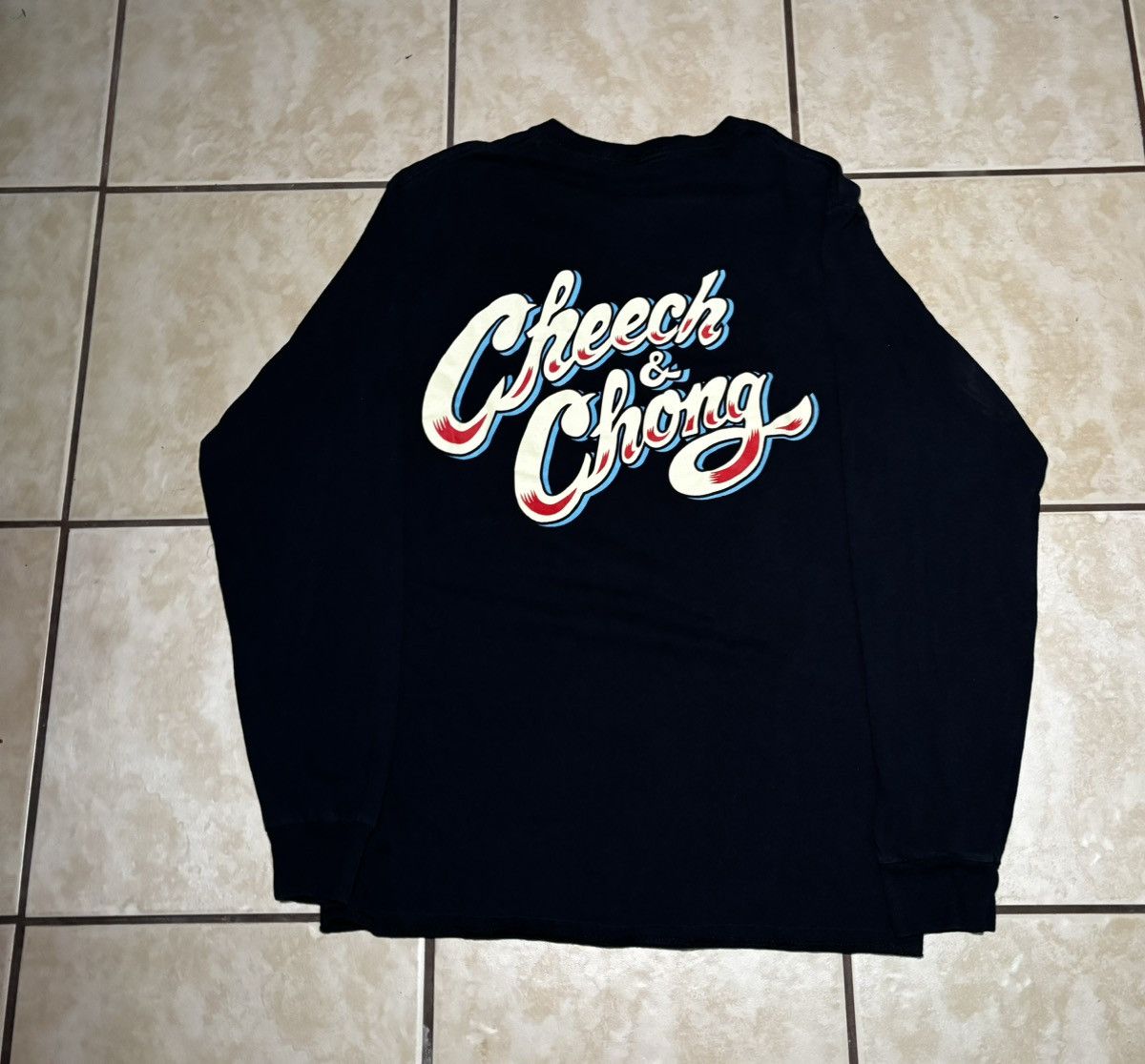 Other Black long sleeve Cheech and Chong shirt Size US M / EU 48-50 / 2 - 2 Thumbnail