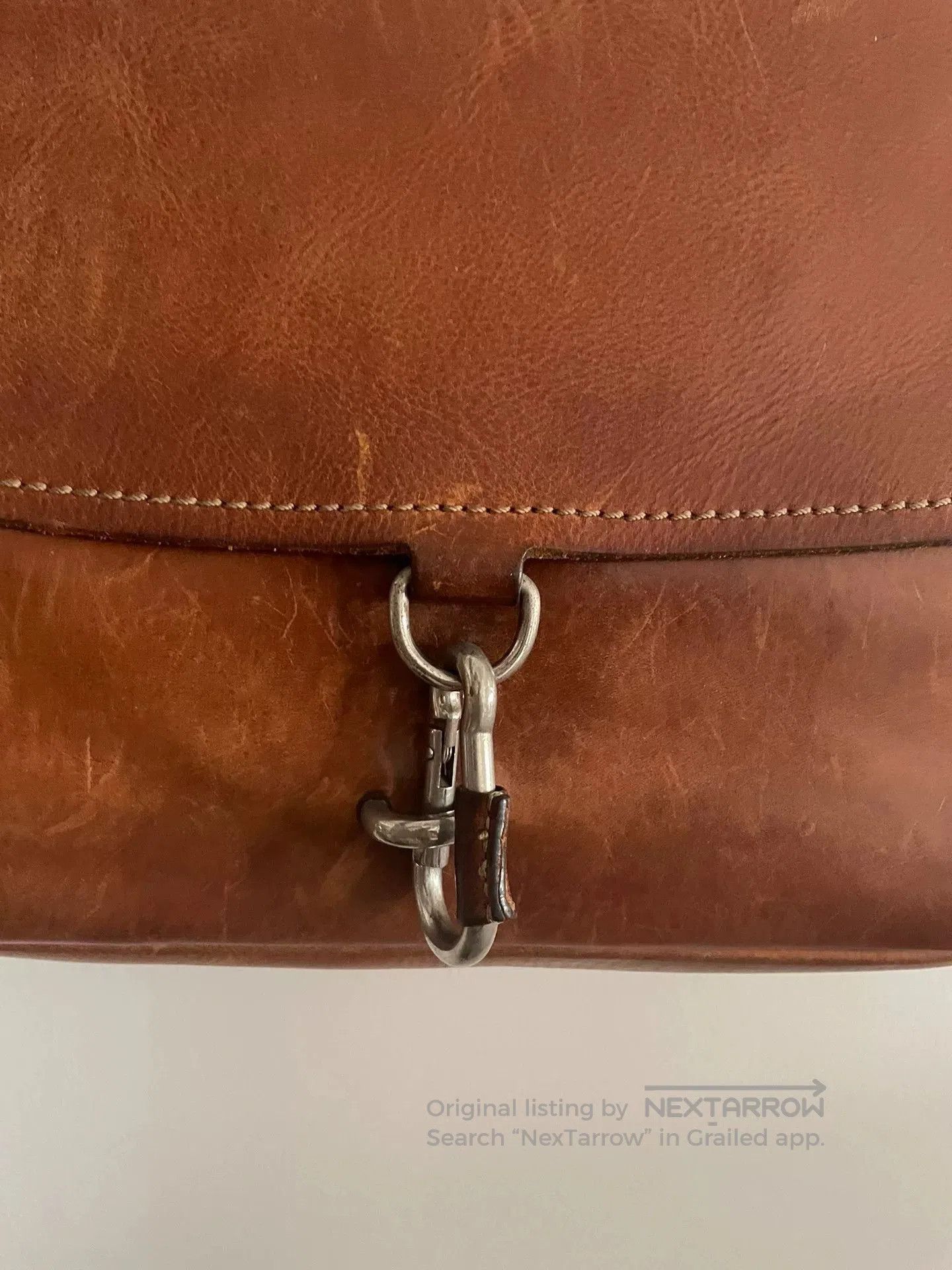 Maison Margiela maison margiela brown leather shoulder bag. Size ONE SIZE - 3 Thumbnail