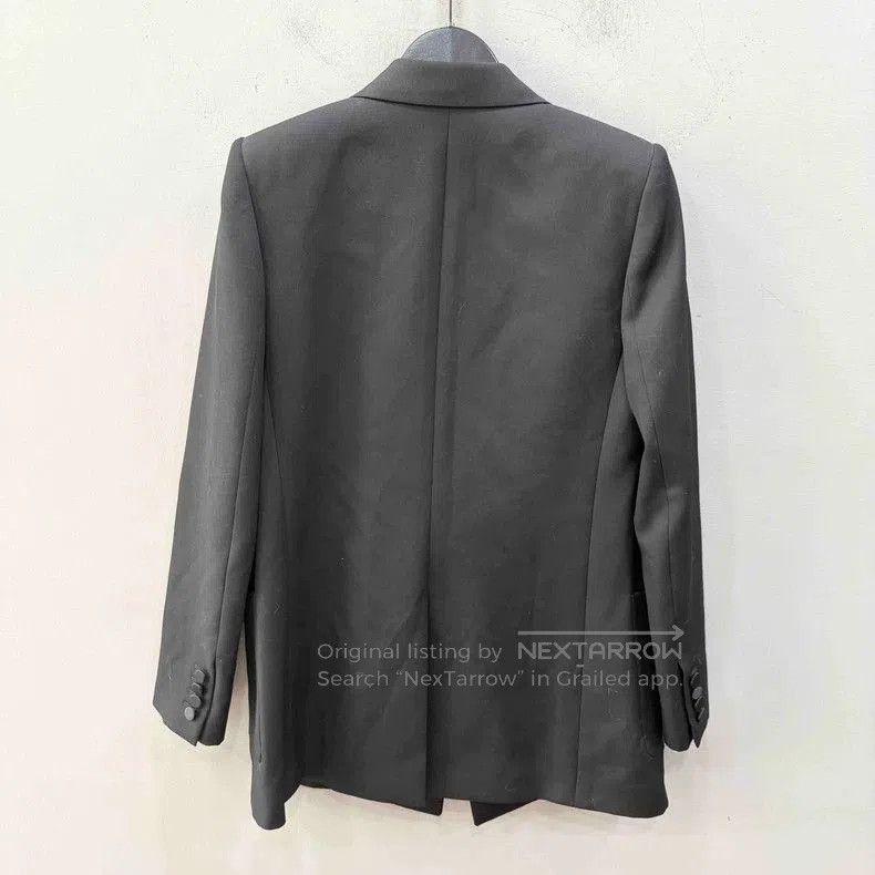 Yves Saint Laurent YSL 23 New Black Double-Breasted Blazer. Size US M / EU 48-50 / 2 - 2 Thumbnail