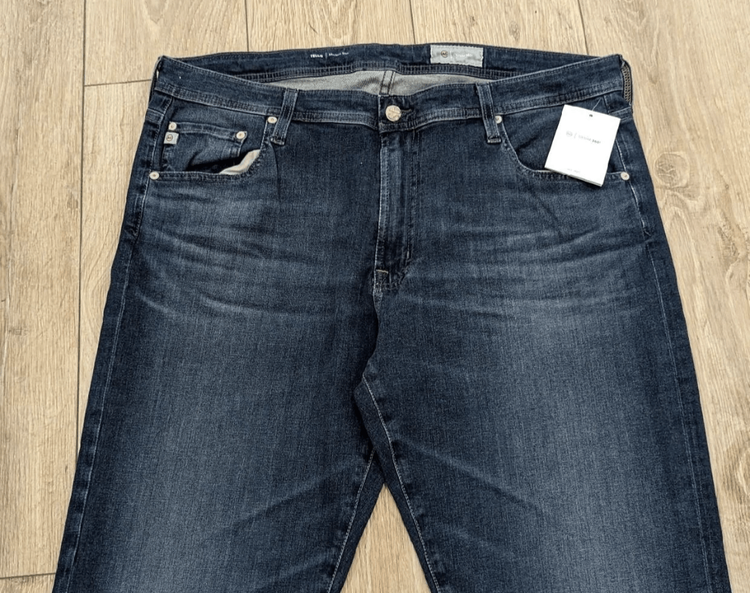 AG Adriano Goldschmied Adriano Goldschmied AG Slim Straight Jeans 8 Years 40 Size US 40 / EU 56 - 2 Thumbnail