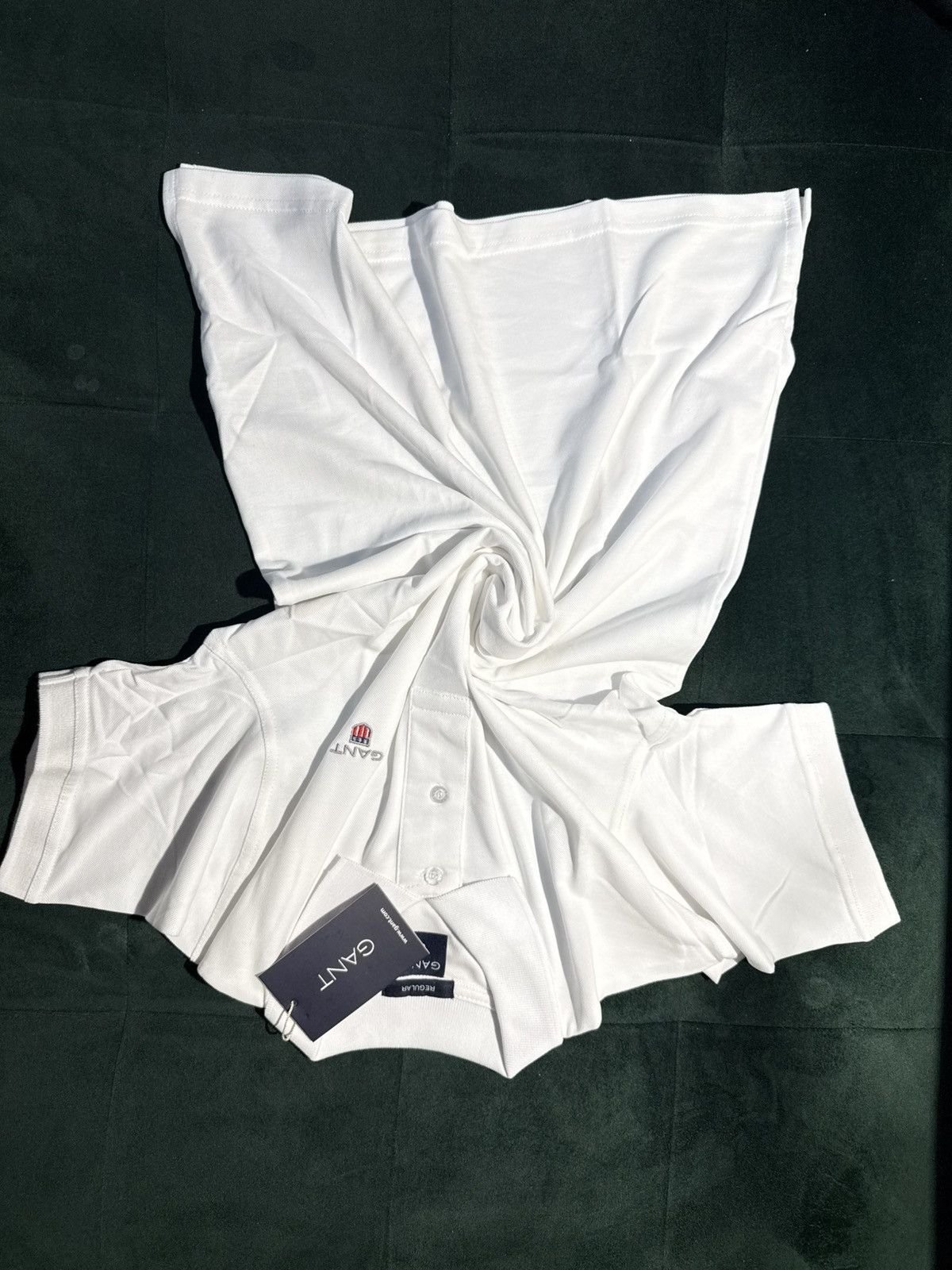 Gant Gant mens polo t shirt white Size US L / EU 52-54 / 3 - 4 Thumbnail