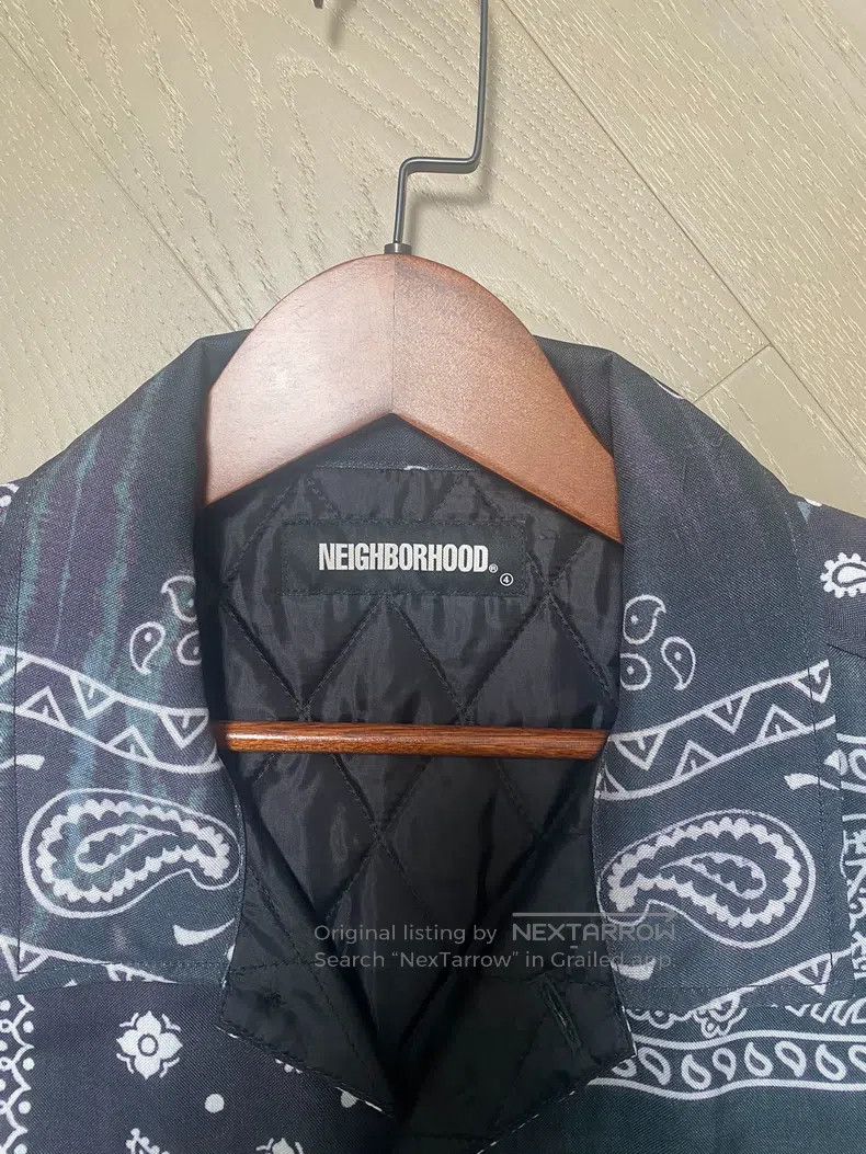 Neighborhood Neighborhood Printed Patchwork Design Shirt Size US L / EU 52-54 / 3 - 4 Thumbnail