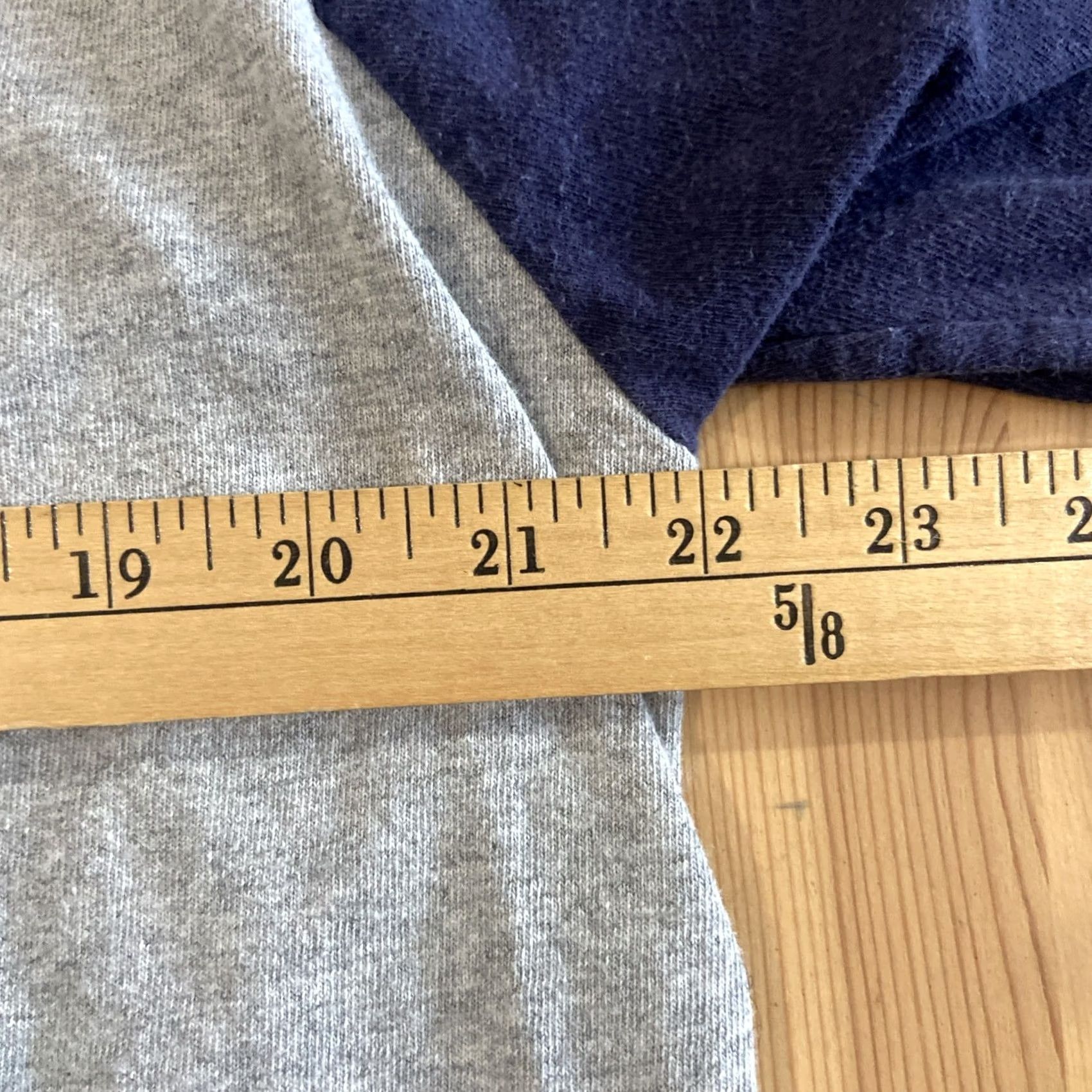 Delta VINTAGE Y2K Curves Baseball Tee Shirt 3/4 Sleeve XL Gray Mens Shirt Size XL / US 12-14 / IT 48-50 - 3 Thumbnail