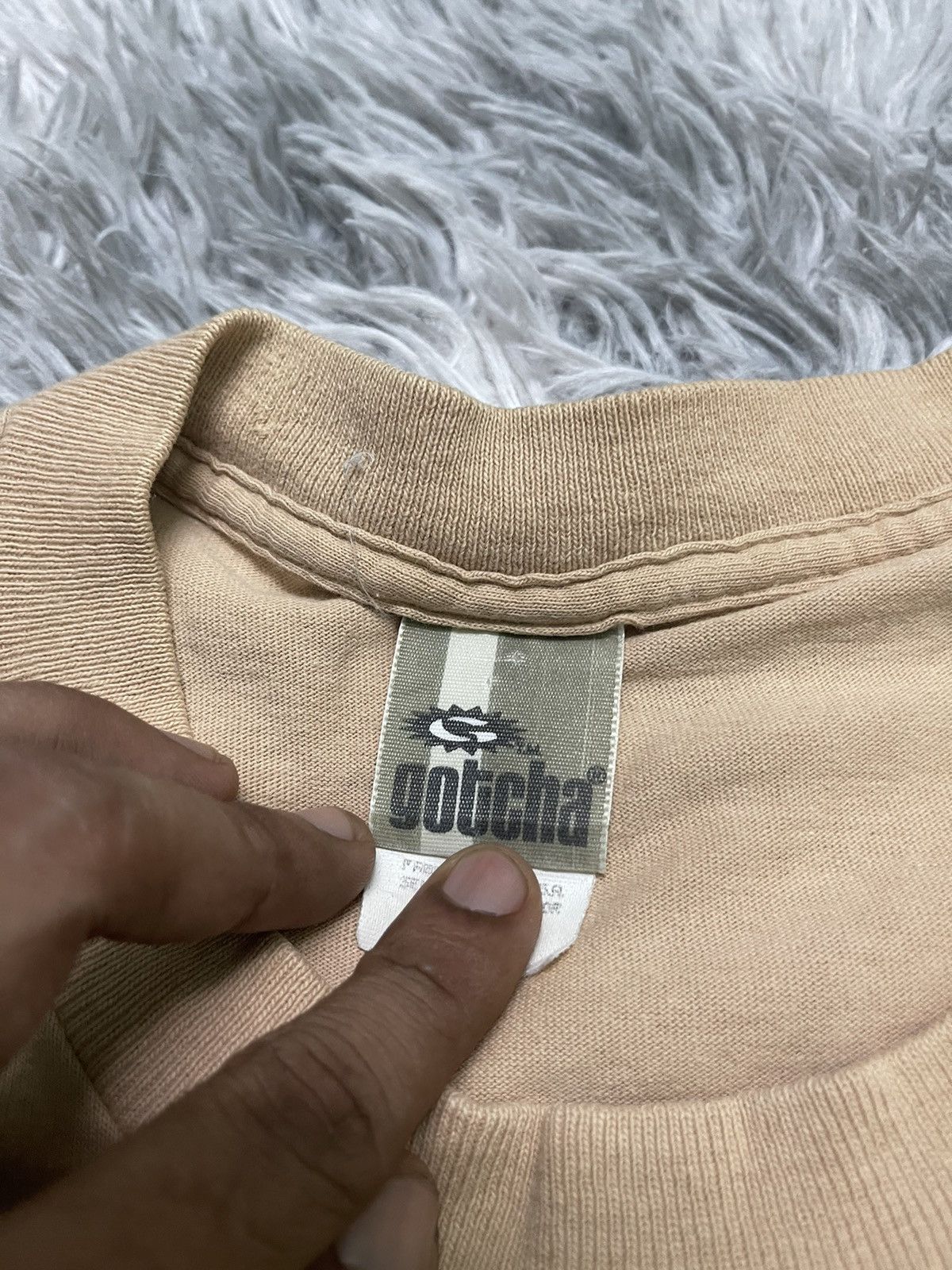 Gotcha 90s OG STYLE GOTCHA TSHIRT BIG PRINT NICELY FADED Size US L / EU 52-54 / 3 - 8 Thumbnail