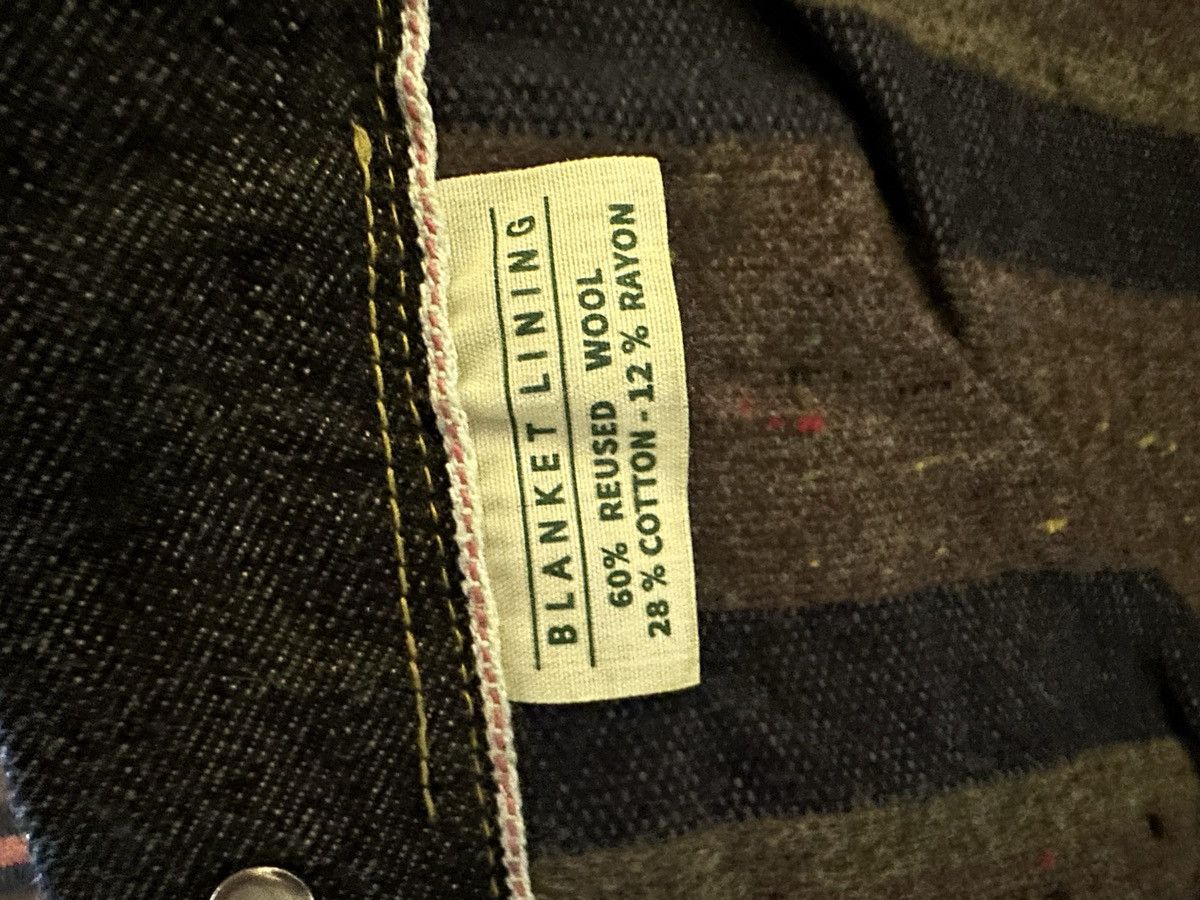 Sugar Cane Sugar cane 1953 type 2 blanket lined raw denim jacket Size US L / EU 52-54 / 3 - 5 Thumbnail
