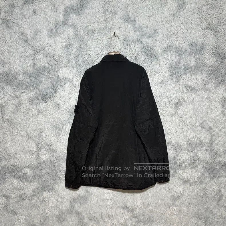 Stone Island Stone Island Metallic Nylon Jacket Blazer Black XL Size Size US XL / EU 56 / 4 - 2 Thumbnail
