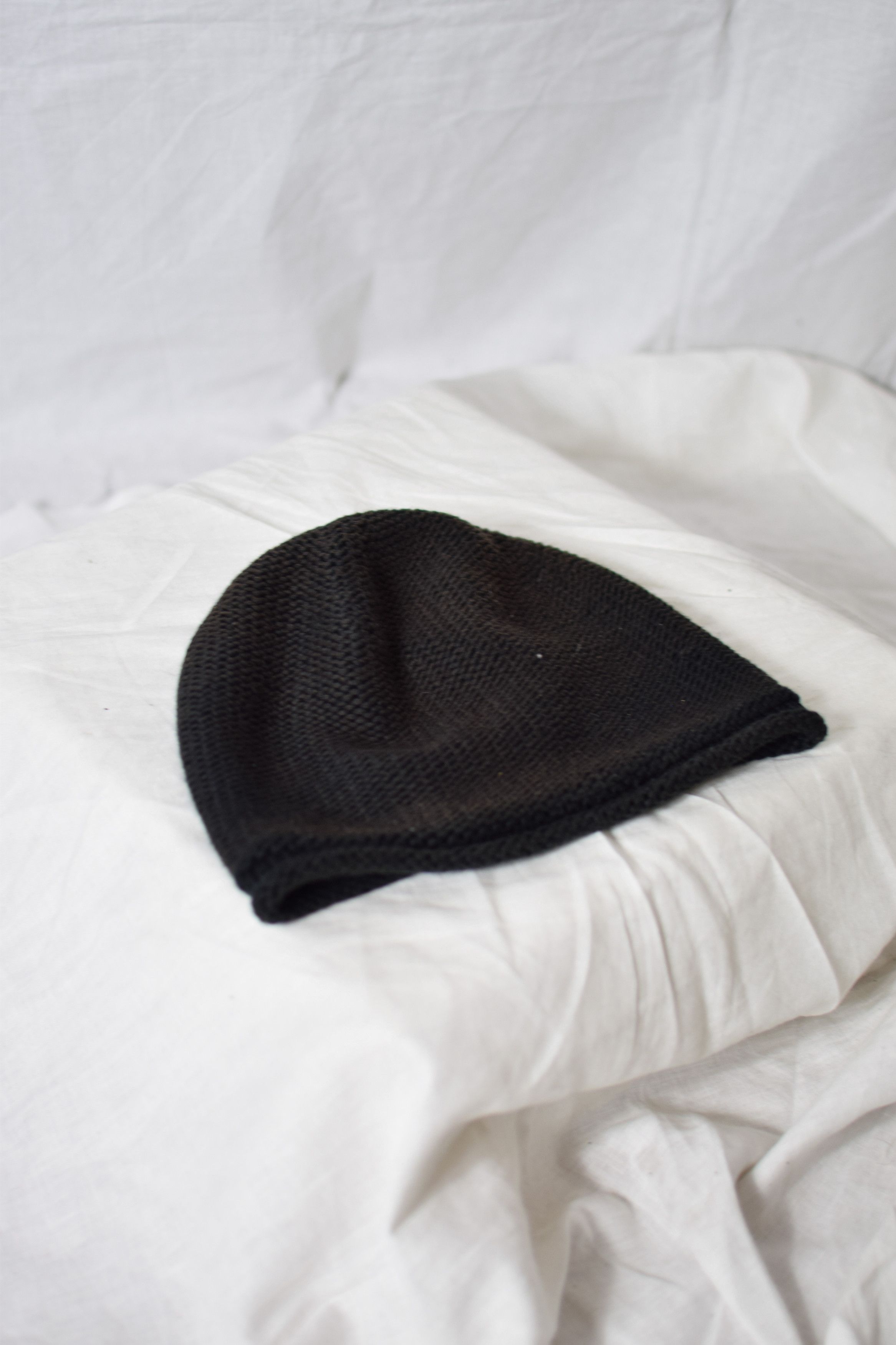 Devoa Devoa AW21 Brown Knit Cap - TK-KC14 Size ONE SIZE - 2 Thumbnail