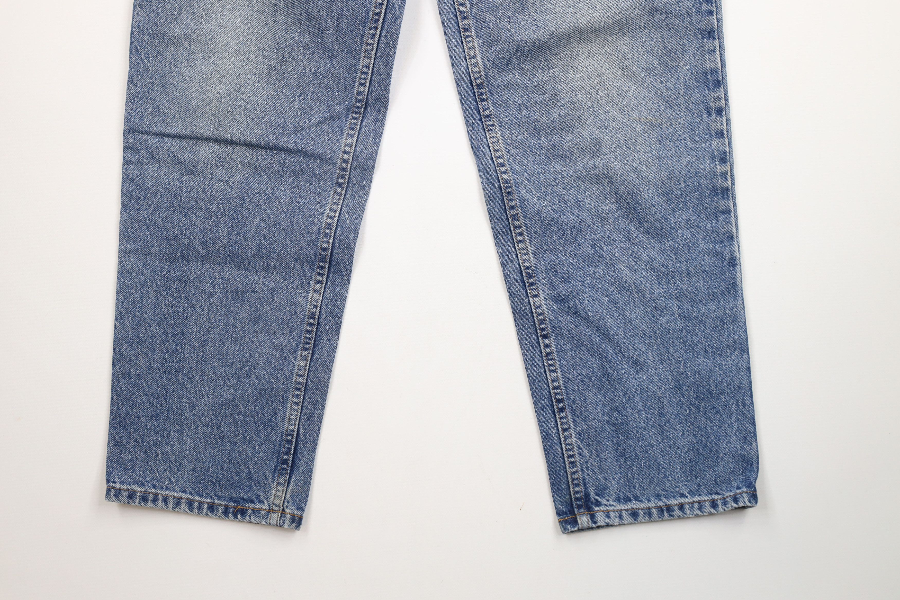 Eddie Bauer × Vintage Vintage 90s Eddie Bauer Relaxed Fit Denim Jeans Blue Cotton Size US 34 / EU 50 - 4 Thumbnail