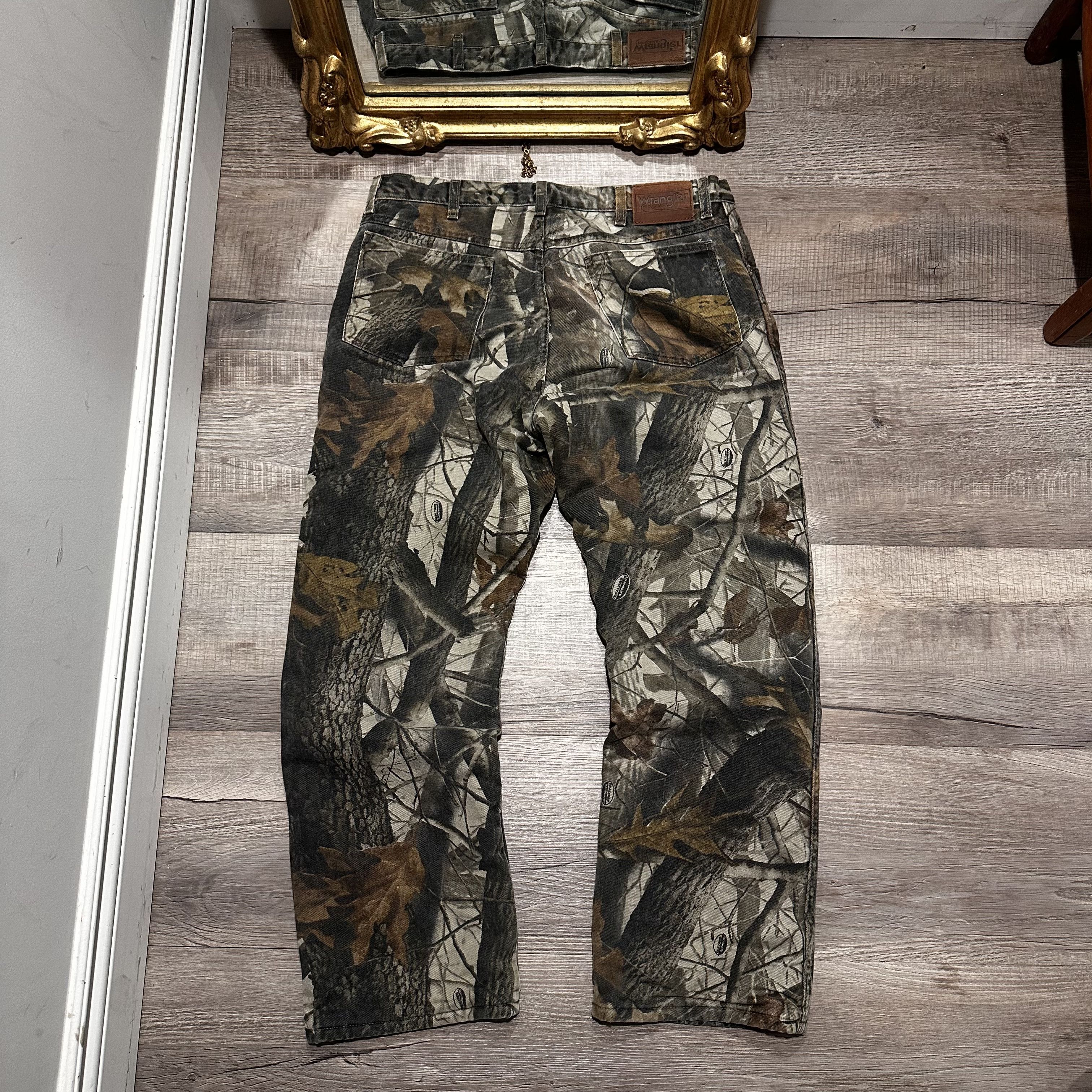 Mens realtree x wrangler camo pants