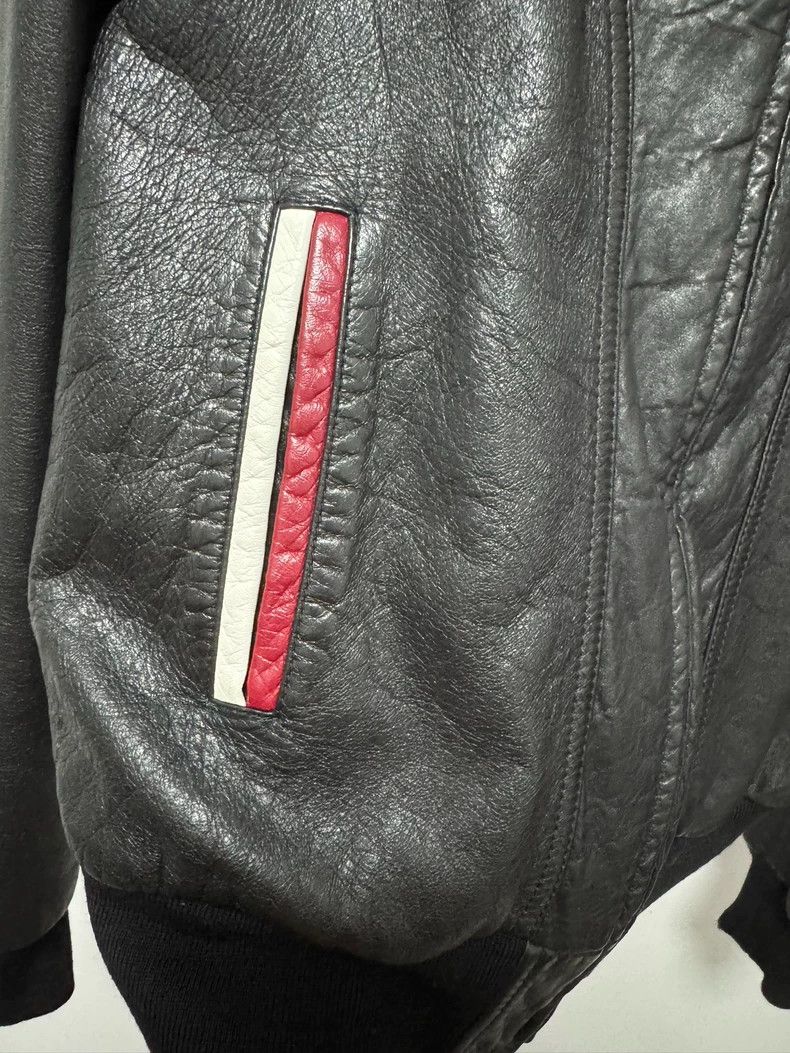 Saint Laurent Paris Saint Laurent Paris16 FW black, red and white color block Size US S / EU 44-46 / 1 - 3 Thumbnail