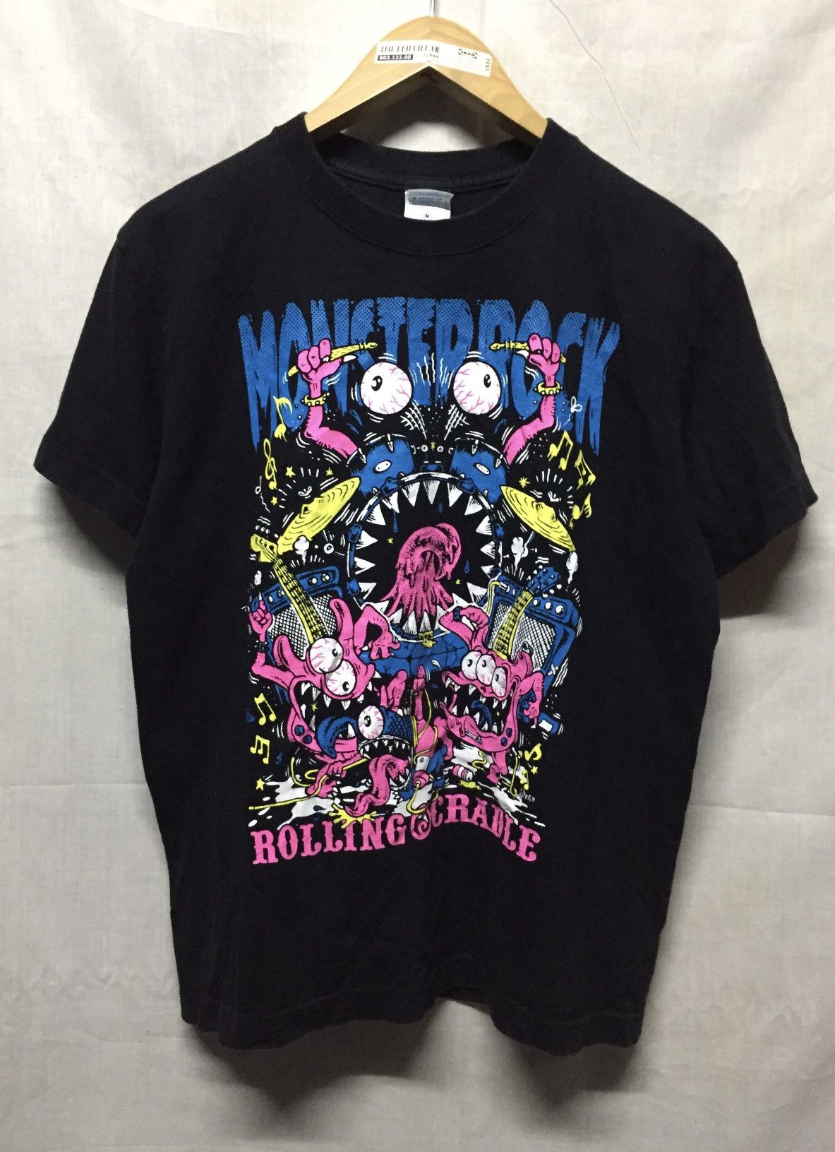 Band Tees × Japanese Brand Monster Rock Rolling Cradle Tee Size US M / EU 48-50 / 2 - 1 Thumbnail
