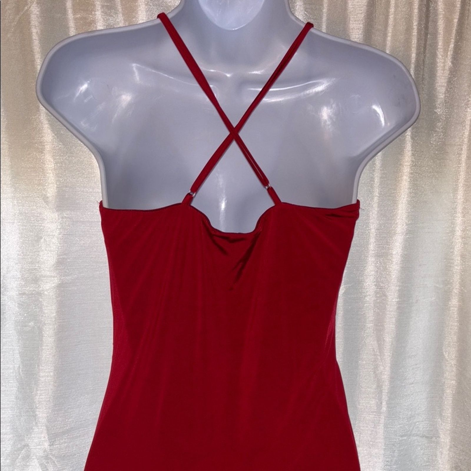 The Unbranded Brand Charlotte Russe Little Red Dress - Size Medium Size M / US 6-8 / IT 42-44 - 3 Thumbnail