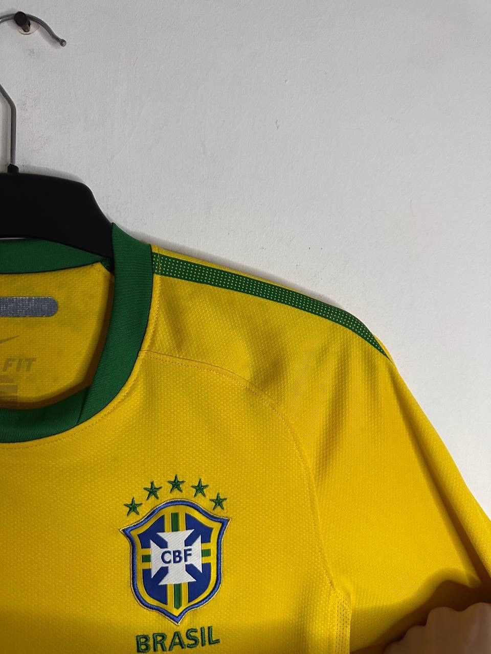 Nike Nike Brazil Home Jersey 2006 #9 Ronaldo Dri-FIT Yellow S Size US S / EU 44-46 / 1 - 9 Thumbnail