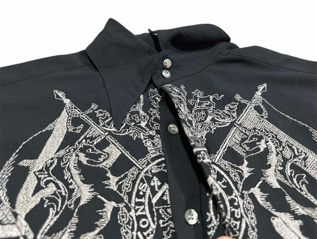Issey Miyake × JUN MEN × Japanese Brand 🔥Vintage Jun Men Embroidered rShirt Long Sleeve Size US XL / EU 56 / 4 - 8 Thumbnail