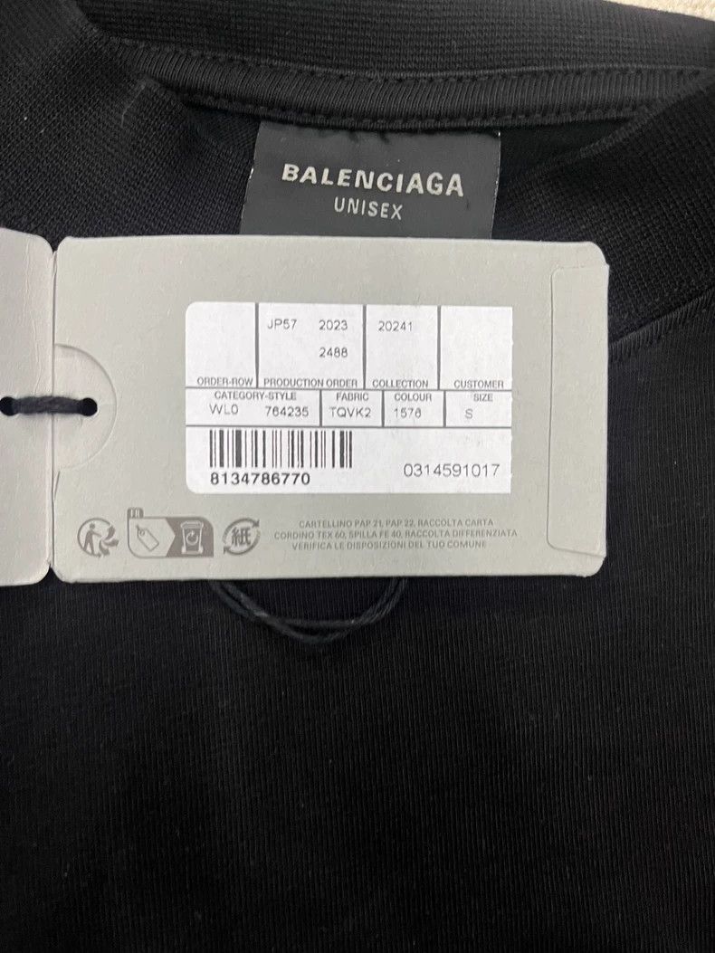 Balenciaga Balenciaga Wi-Fi short sleeve T-shirt 2503-Nextarrow Size US S / EU 44-46 / 1 - 3 Thumbnail