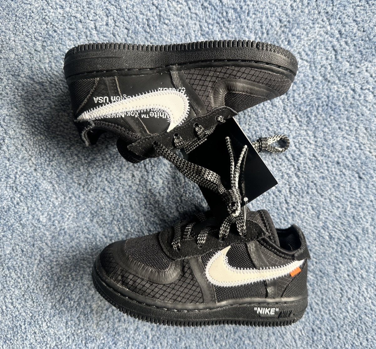 Nike × Off-White Nike x Off-White Air Force 1 Td 9C Size US 5 / EU 37 - 2 Thumbnail