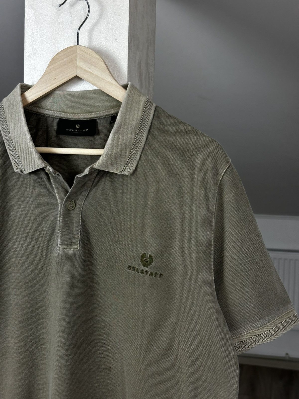 Belstaff Belstaff Polo Shirt Luxury Designer Streetwear England Size US XL / EU 56 / 4 - 3 Thumbnail