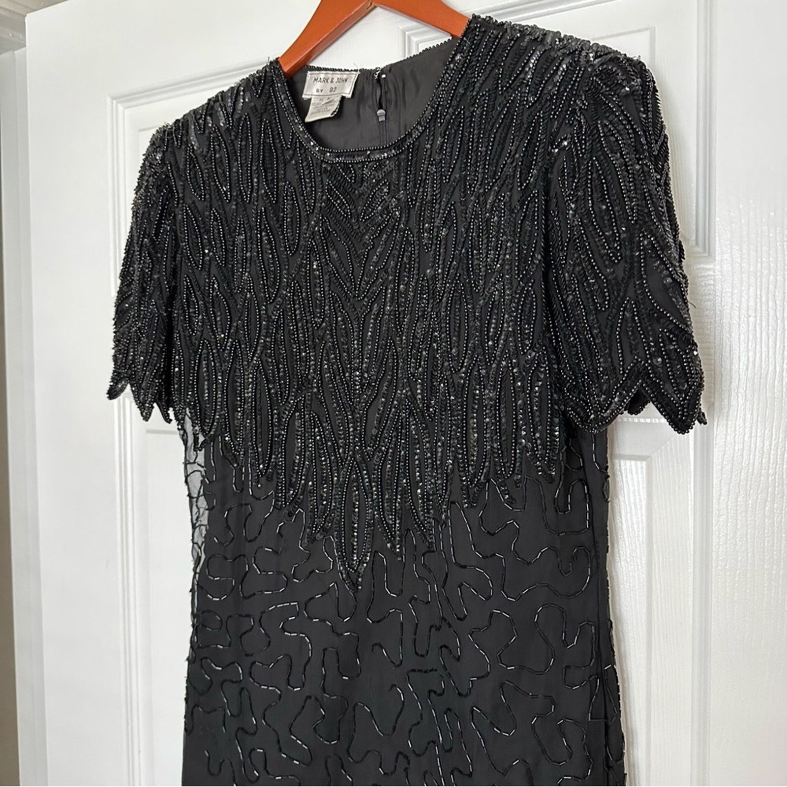 Other Mark & John by B2 Black Elegant Dress Size M / US 6-8 / IT 42-44 - 2 Thumbnail