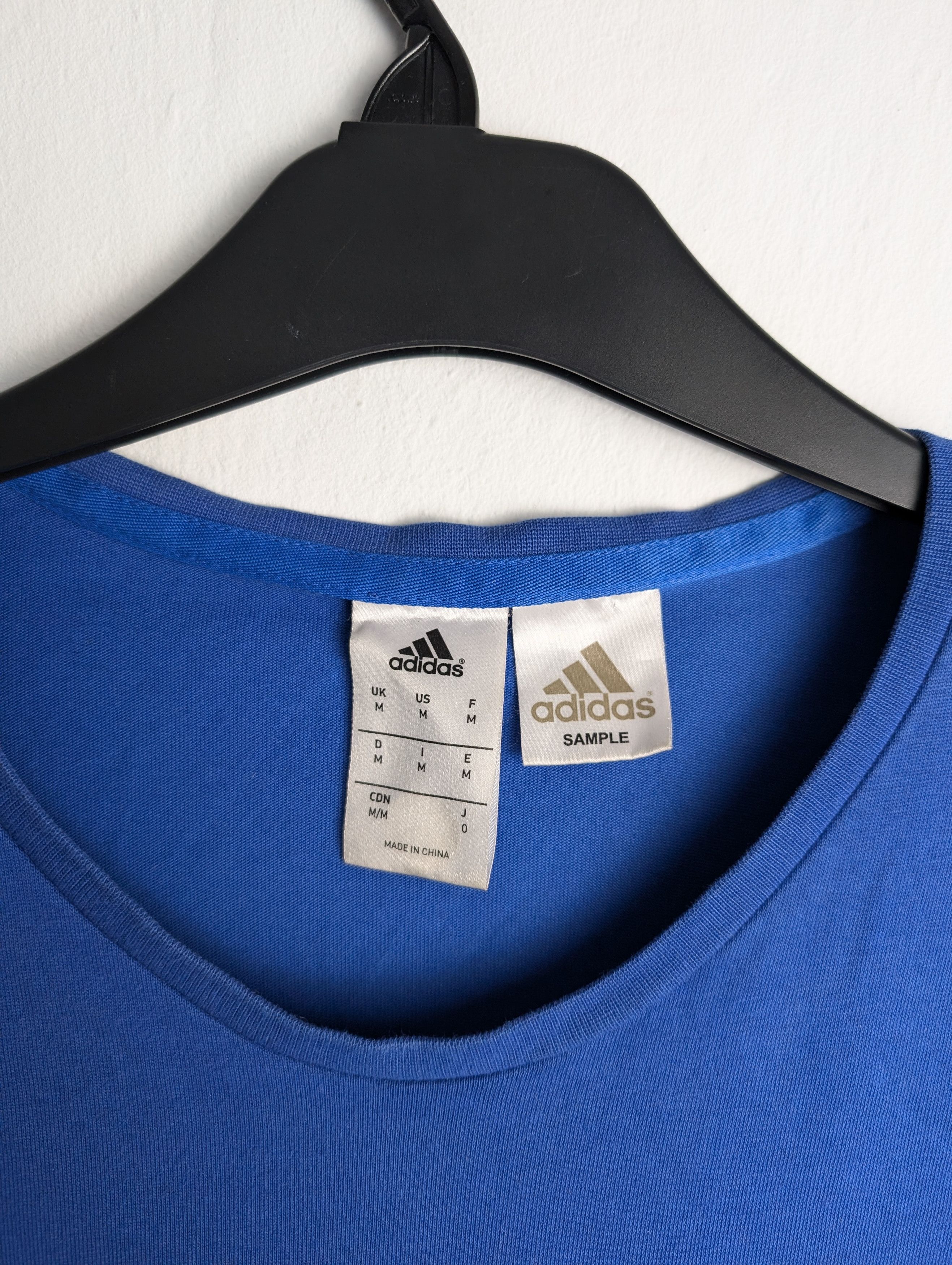 Adidas Adidas Sample 2015 Juventus Fino Alla Fine Blue T-shirt Size US M / EU 48-50 / 2 - 4 Thumbnail