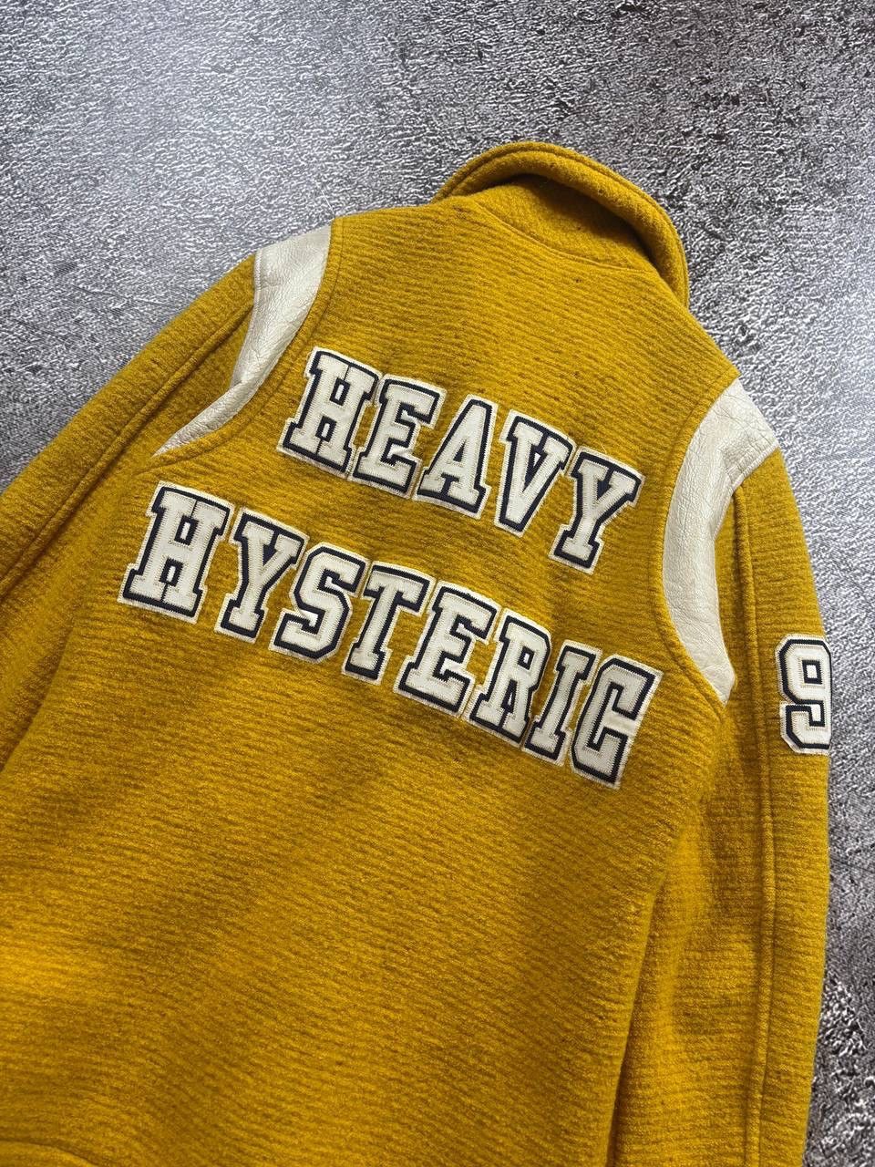 Hysteric Glamour Hysteric Glamour Rare Heavy Hysteric Varsity Jacket Japan Size S / US 4 / IT 40 - 16 Thumbnail