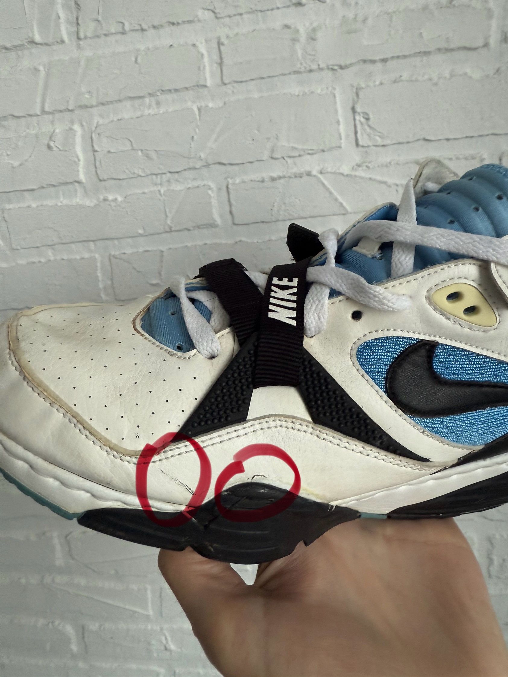 Nike Vintage 2005 Nike Air Trainer Max 91 Bo Jackson Size US 7.5 / EU 40-41 - 4 Thumbnail