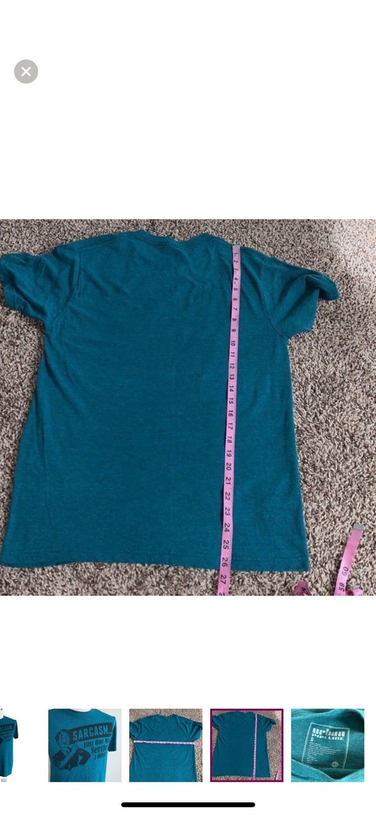 Urban Pipeline Urban pipeline small sarcasm graphic tee Size US S / EU 44-46 / 1 - 2 Thumbnail
