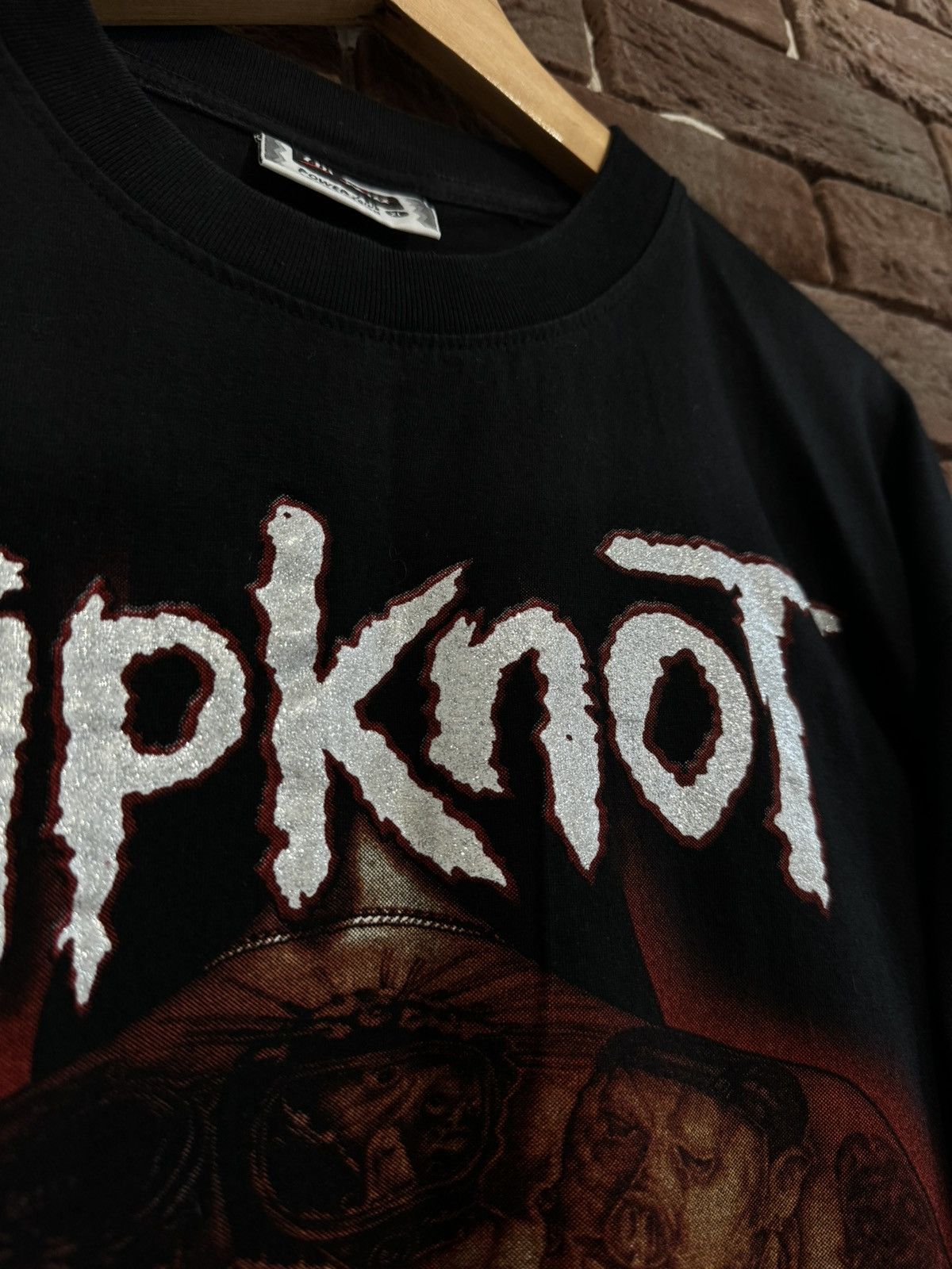 Band Tees Rare Vintage 00s Slipknot Masks Numetal Band Tee Y2K XL Size US XL / EU 56 / 4 - 4 Thumbnail