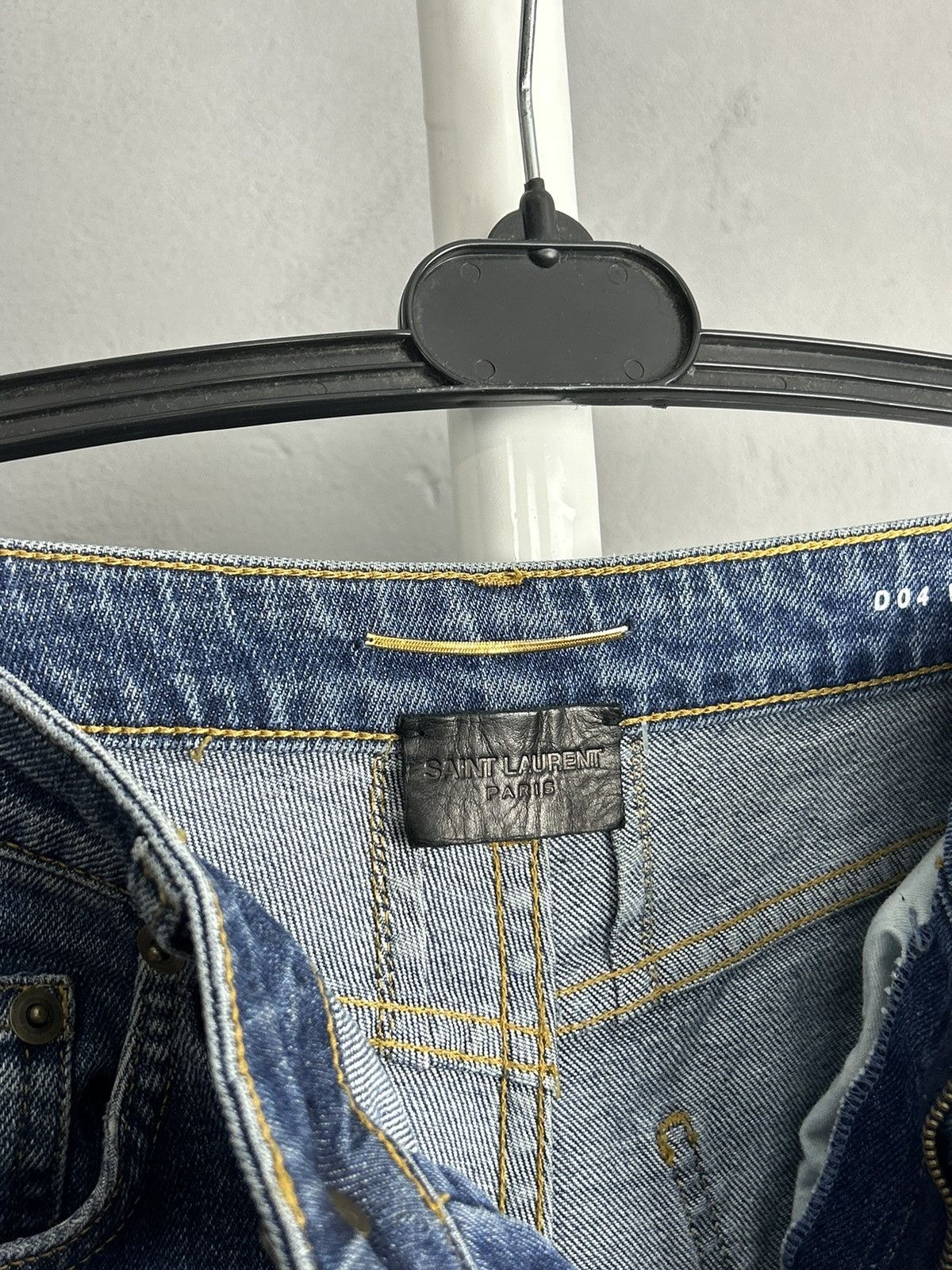 Saint Laurent Paris Saint Laurent D04 W/SK-HW Jeans size-29 Made in Italy Size 29" - 6 Thumbnail