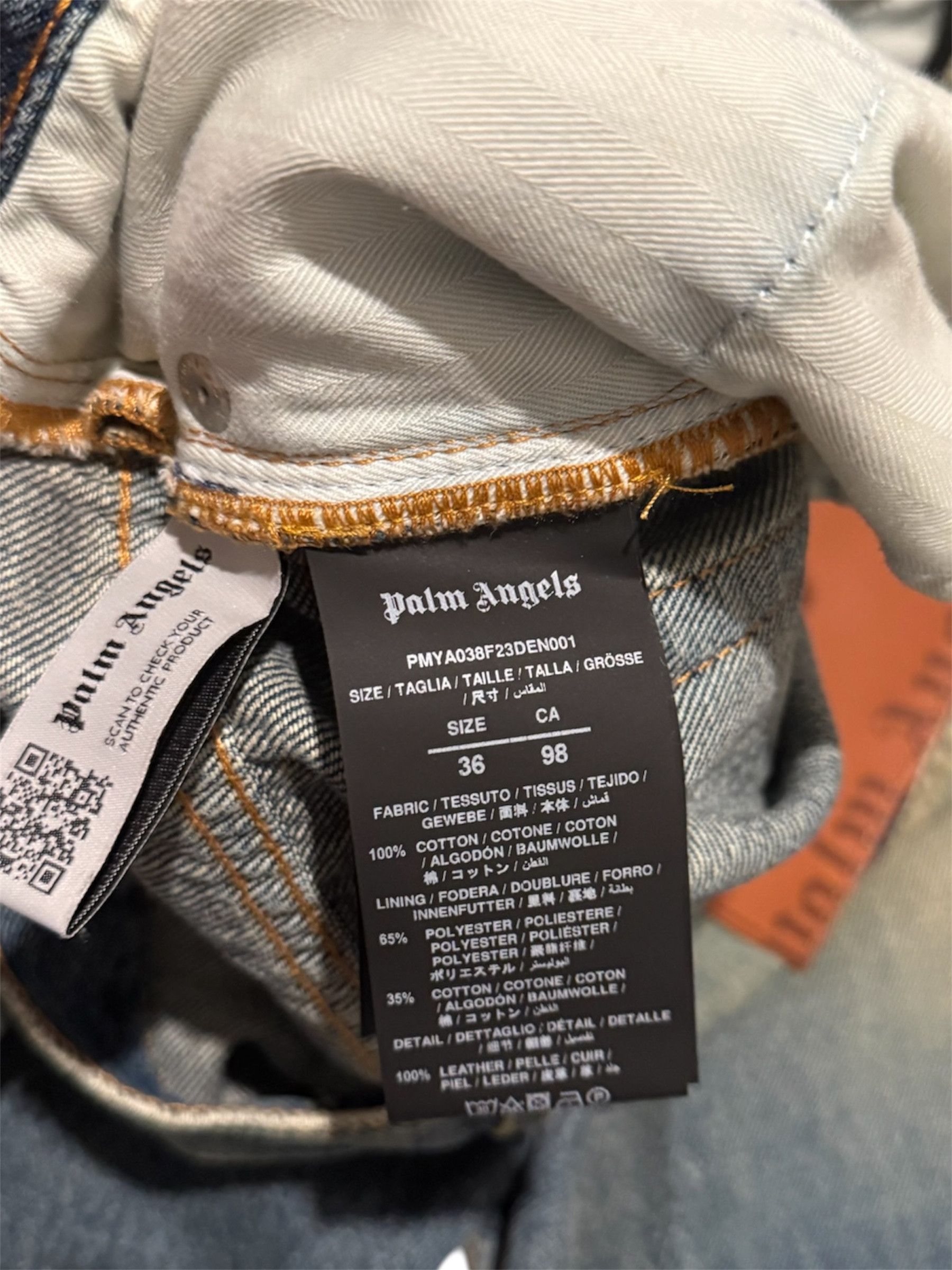 Palm Angels Flared Denim Size US 36 / EU 52 - 5 Thumbnail