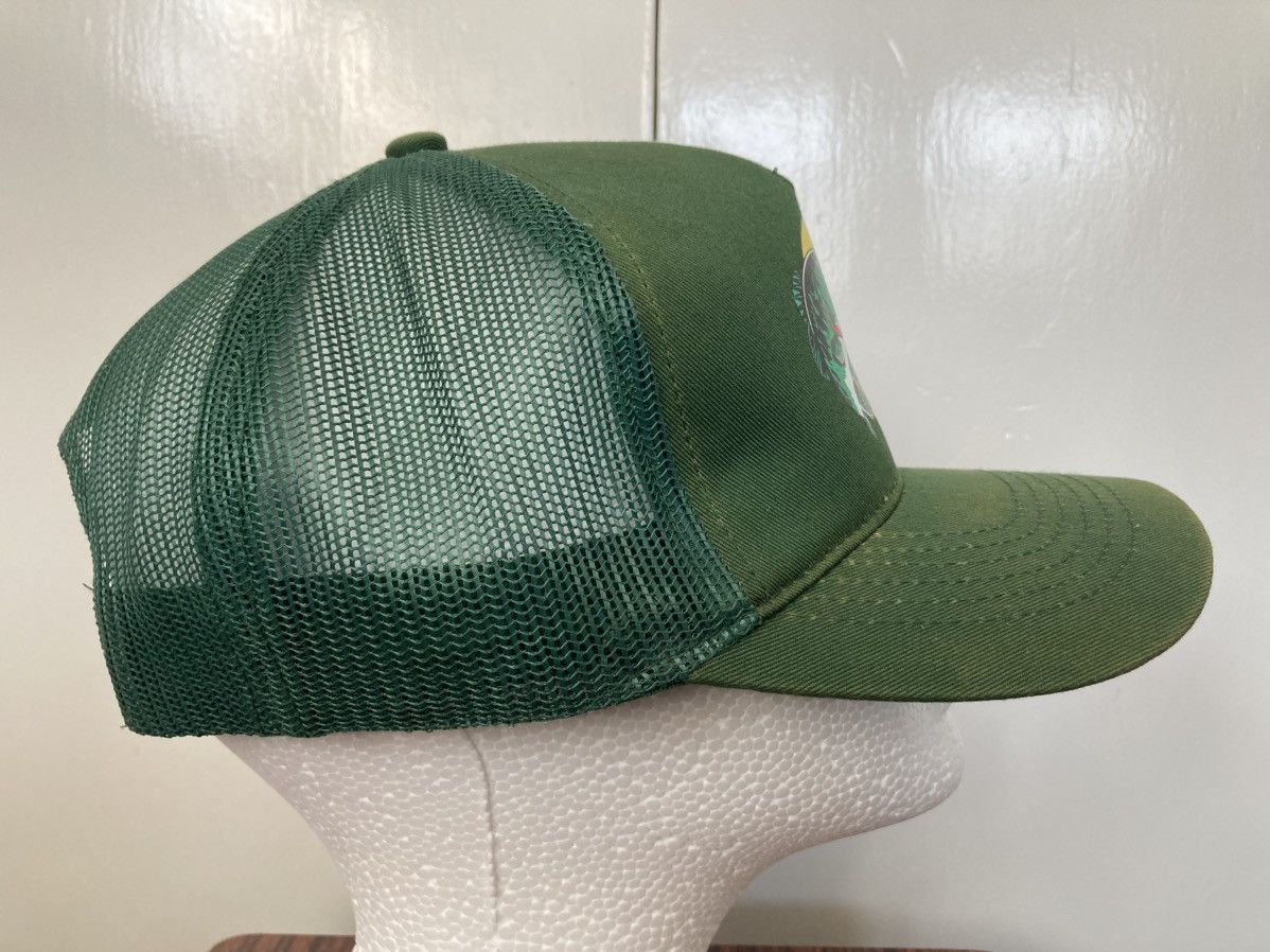 Bass Pro Shops × Vintage BASS PRO SHOPS SNAPBACK HAT CAP TRUCKER MESH GREEN FISHING Size ONE SIZE - 6 Thumbnail