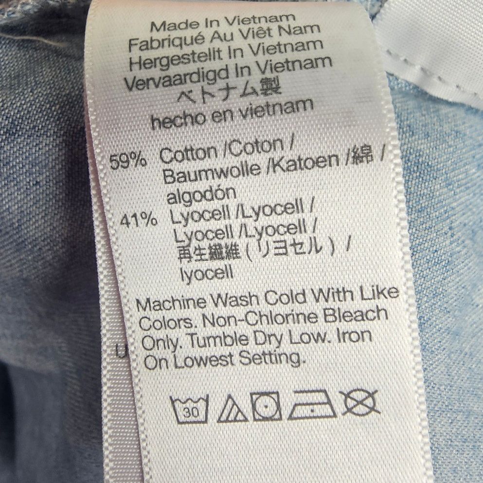 Madewell Madewell Womens Margie Denim Babydoll Dress Sz 8 Mini Preppy Size M / US 6-8 / IT 42-44 - 7 Thumbnail