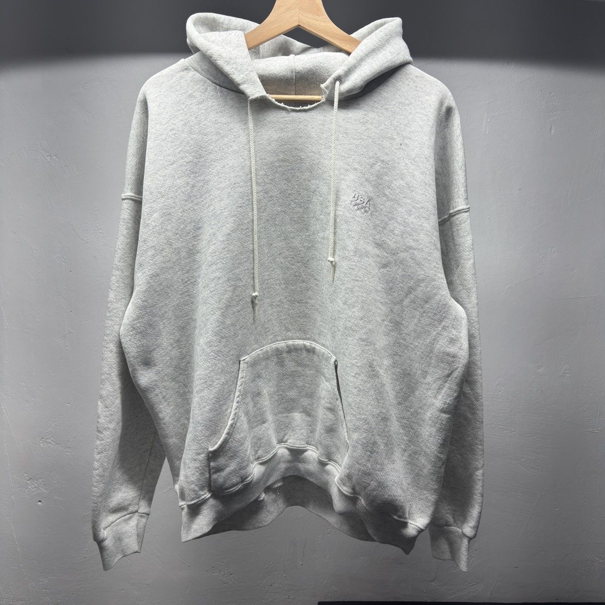 Vintage 90s Faded Thrashed Distressed Hoodie USA ERD Grunge Chrome Size US XL / EU 56 / 4 - 1 Thumbnail