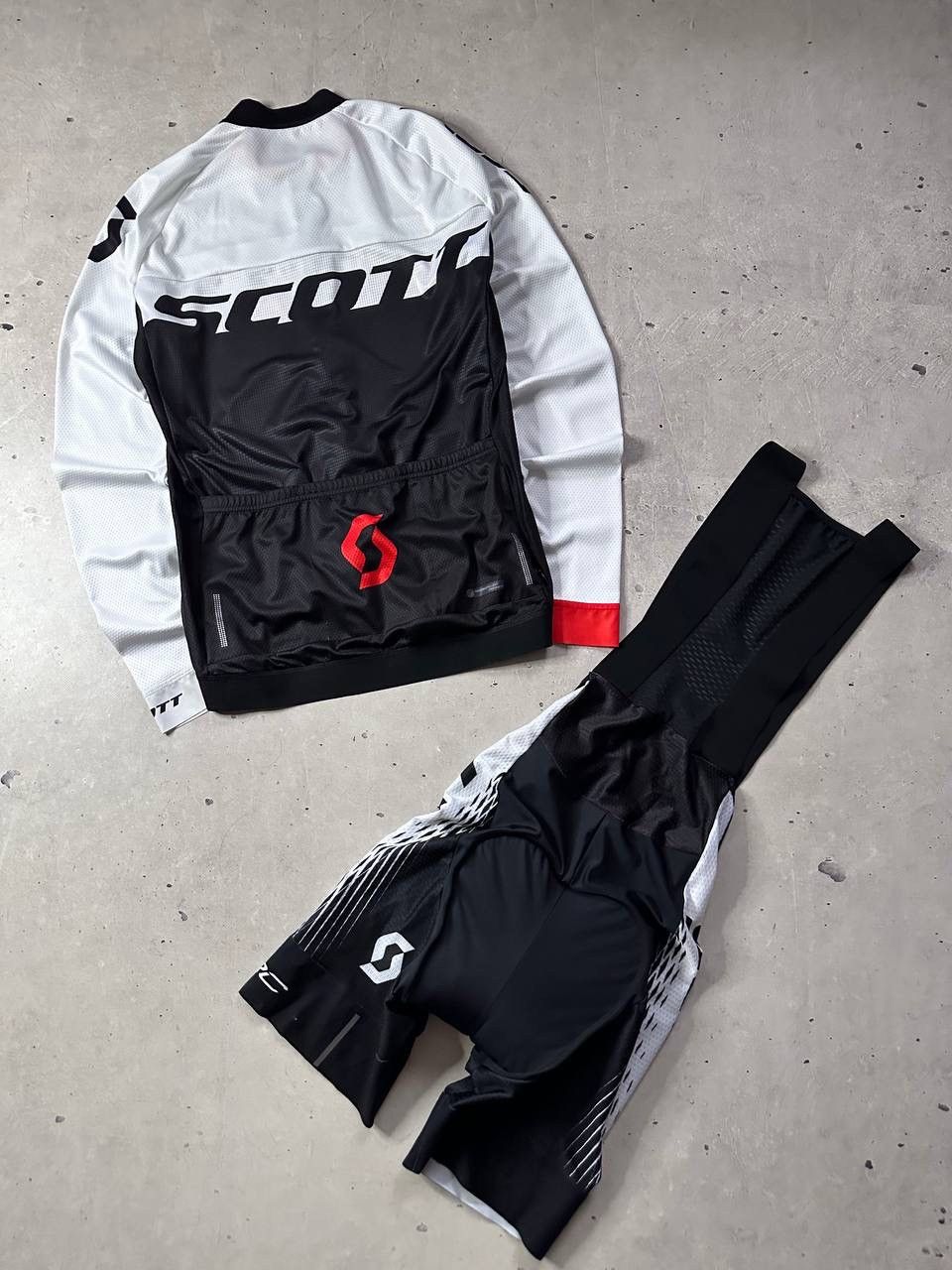Rapha Scott RC Pro Team Cycling Kit Jersey + Bib Shorts Bicycle M Size US M / EU 48-50 / 2 - 8 Thumbnail