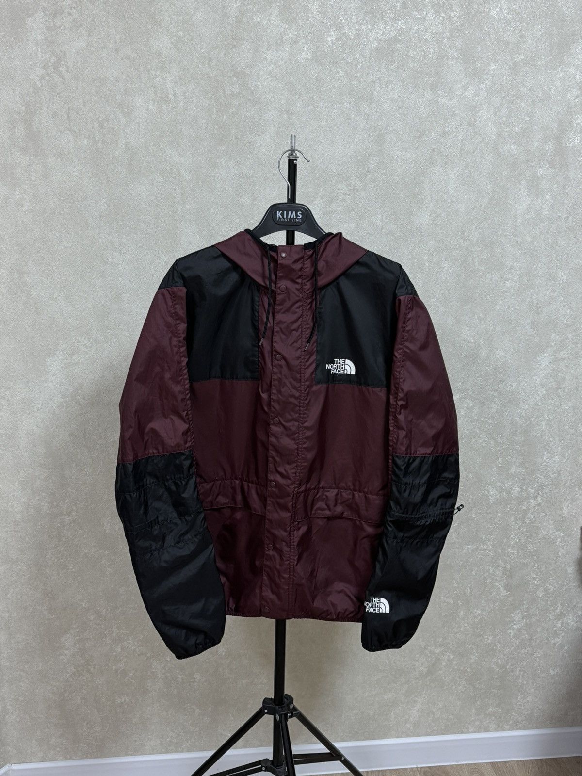 The North Face × Vintage The North Face Dark Red raincoats Y2K jacket Size US L / EU 52-54 / 3 - 1 Thumbnail