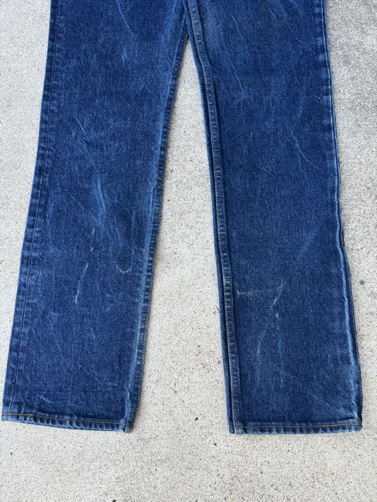 Levi's × Vintage Vintage 80’s Levi’s 509 Slim Fit Straight Dark Jeans 29x31 Size US 29 - 3 Thumbnail