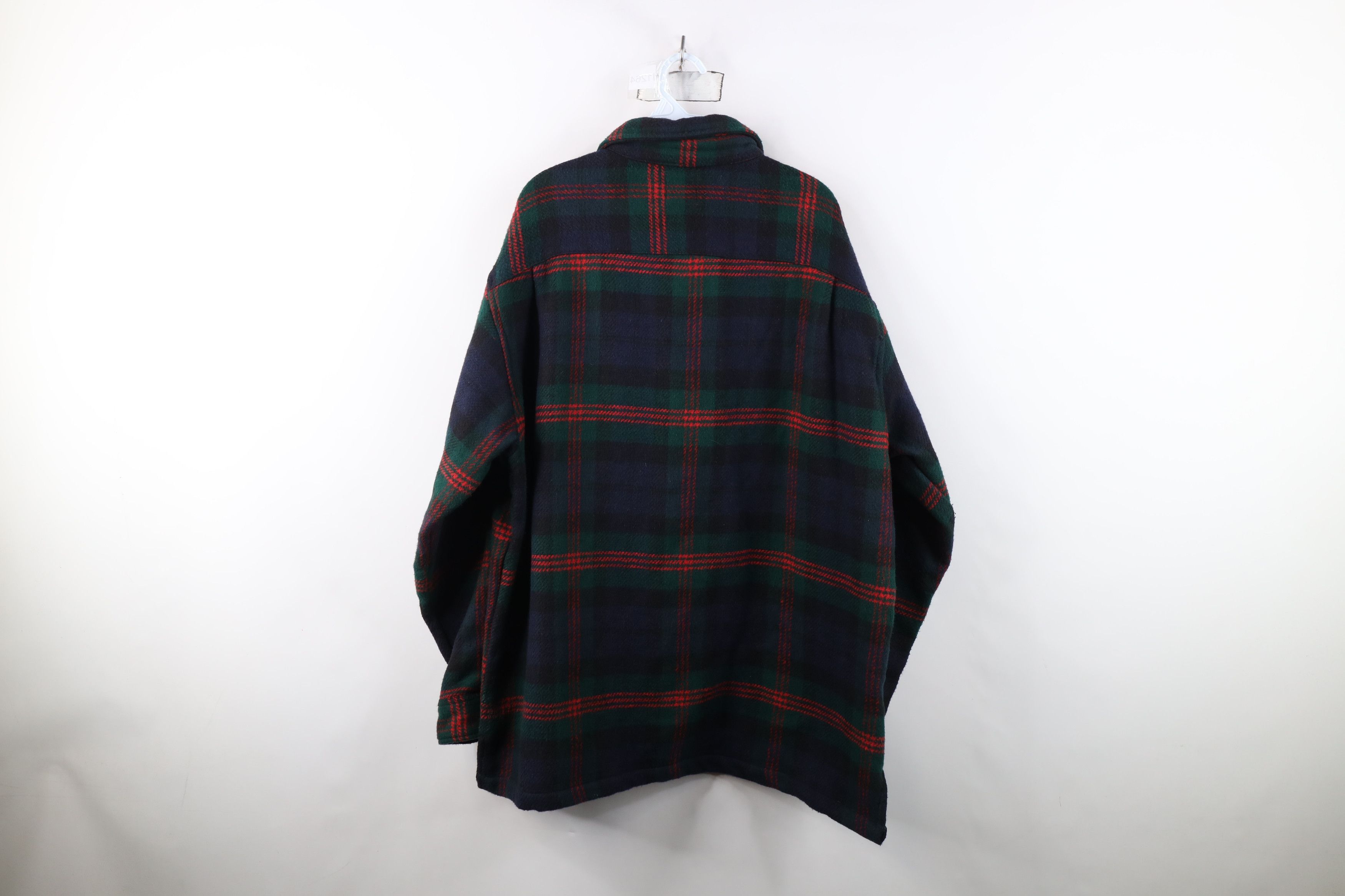 Gap Vintage 90s Gap Flannel Button Shirt Jacket Jac Shirt Plaid Size US XL / EU 56 / 4 - 10 Thumbnail